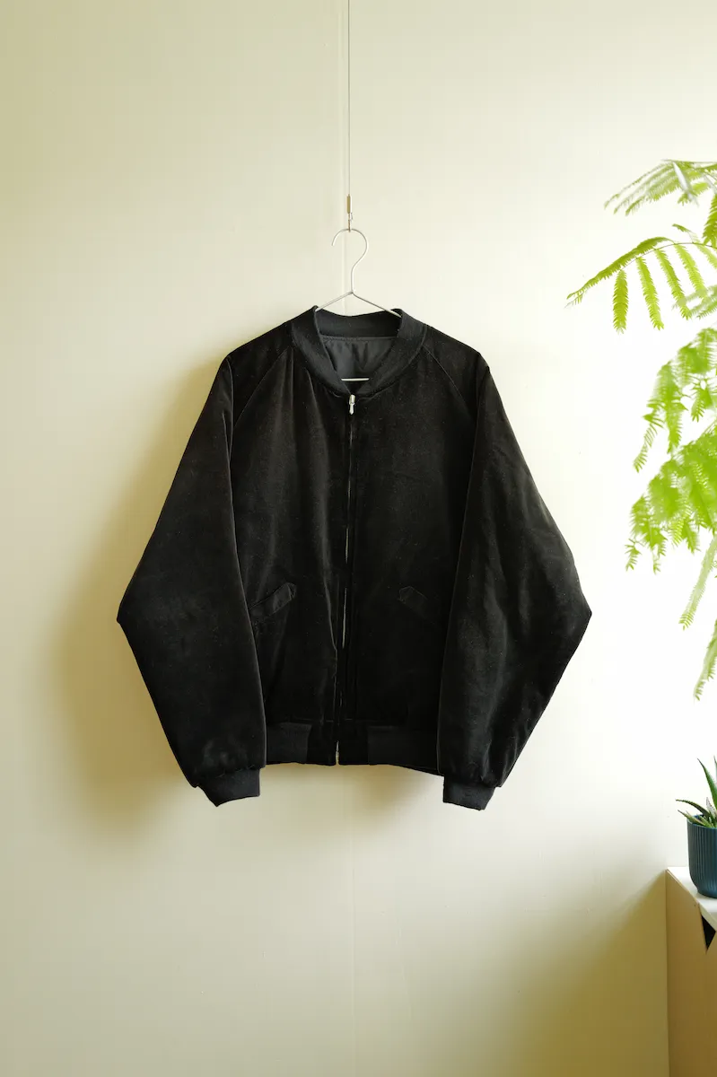 A.PRESSE Vintage US NAVY Souvenir Velour Jacket
