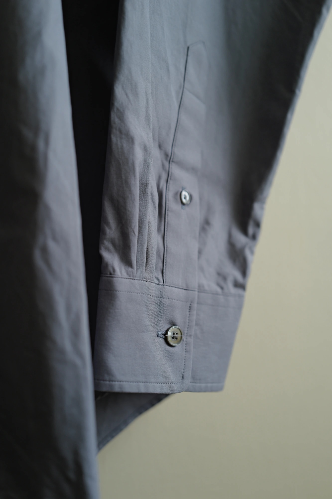 AURALEE Washed Finx Twill Shirt — 3