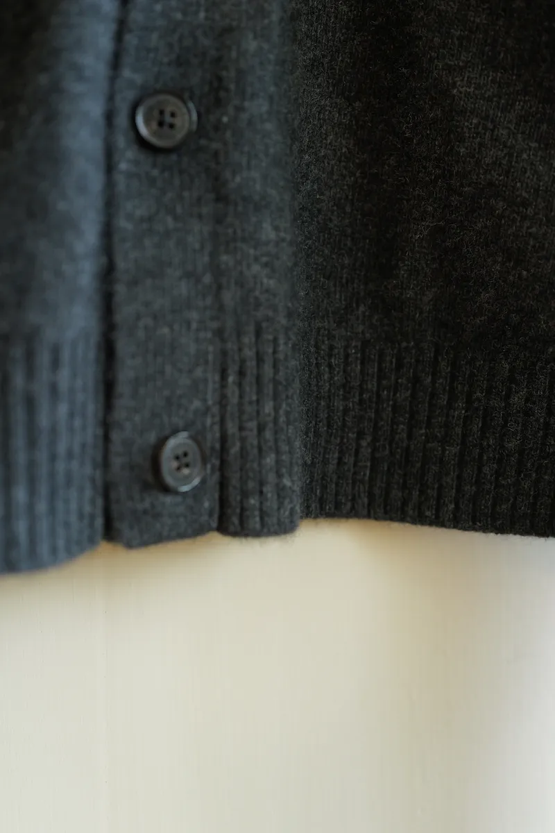 UNIVERSAL PRODUCTS RACCOON KNIT CARDIGAN — 3