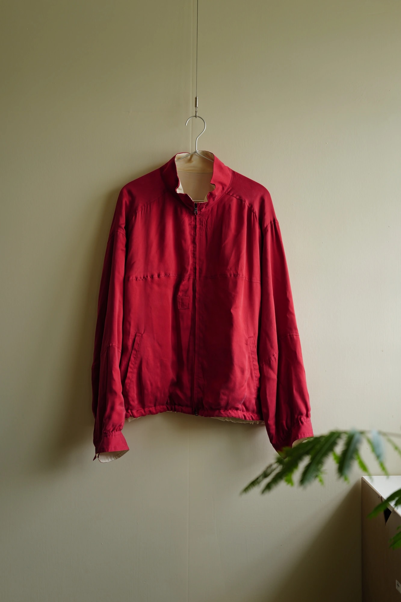 ANCELLM CUPRO REVERSIBLE JACKET — 1