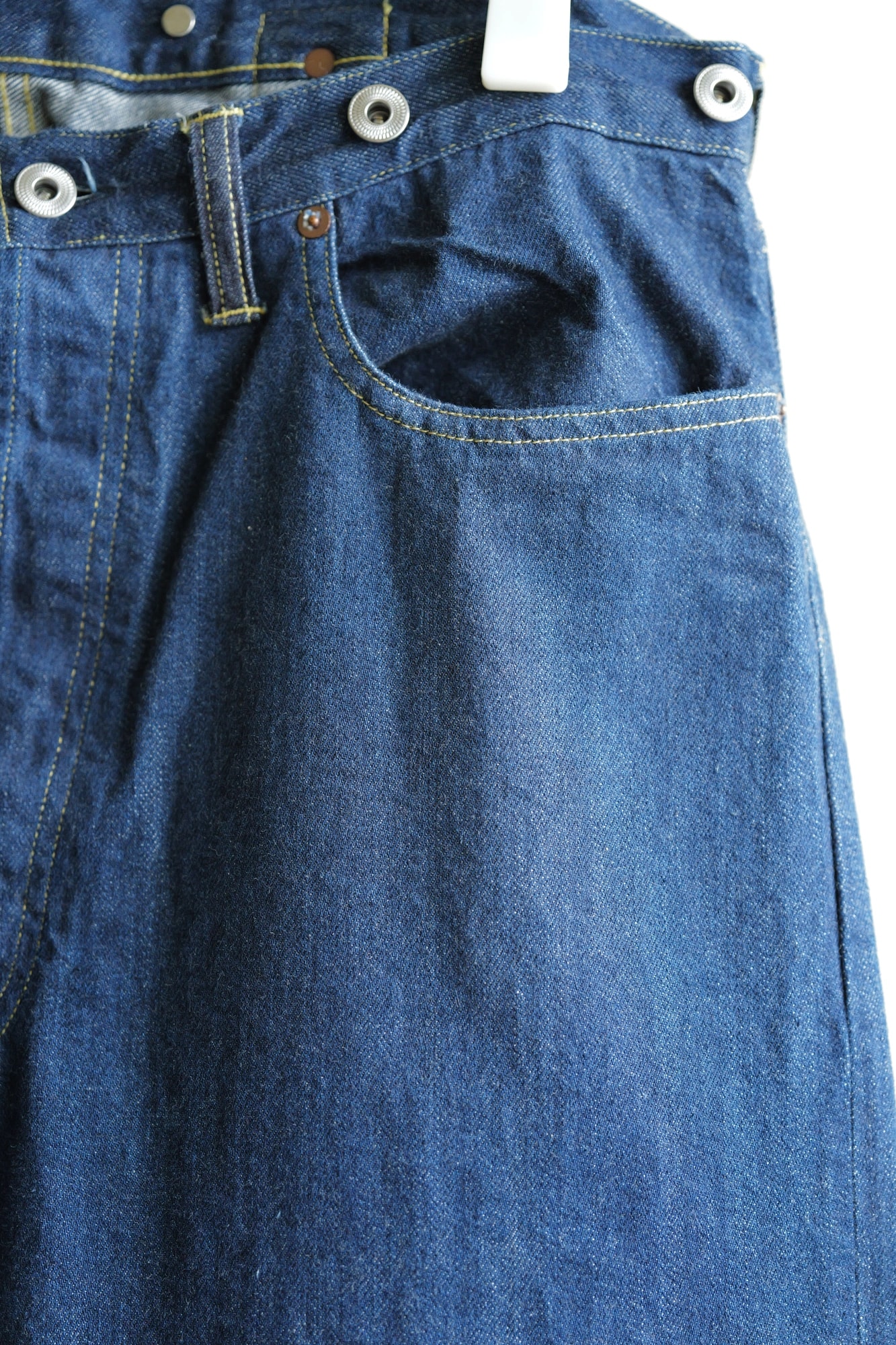 A.PRESSE No.22 Washed Wide Denim Pants — 2