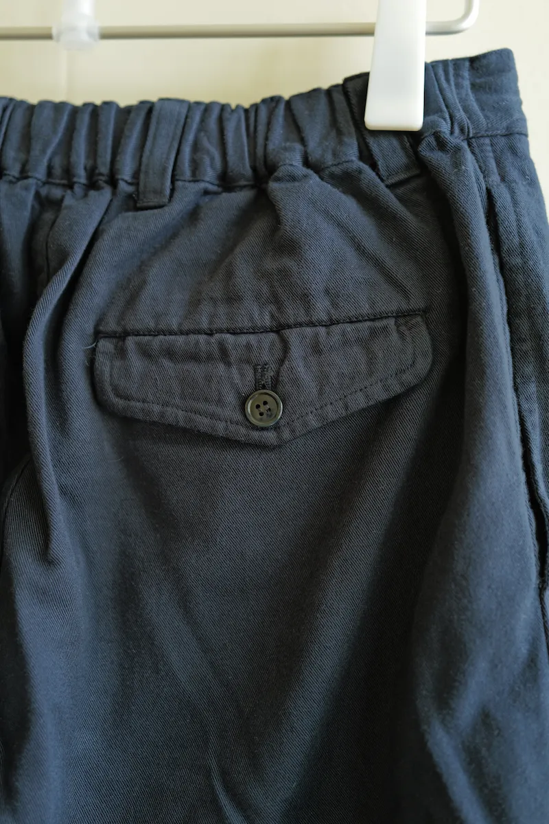 Confect UpcycleLino Cotton Linen Chino Wide Leg Pleated Pants — 3