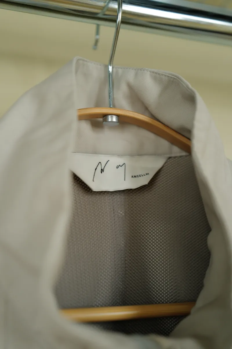 ANCELLM TUCK KIMONO BLOUSON — 5