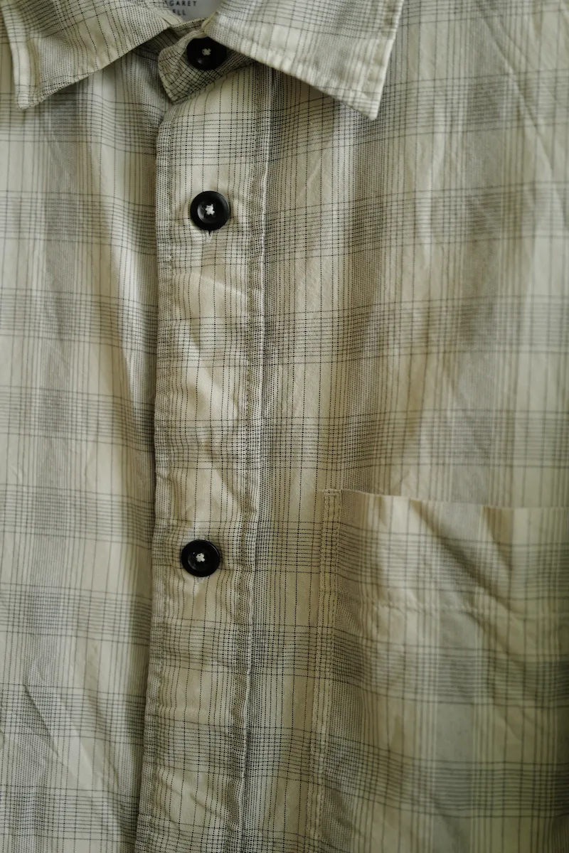 MHL WORKWEAR CHECK COTTON SHIRTING — 3