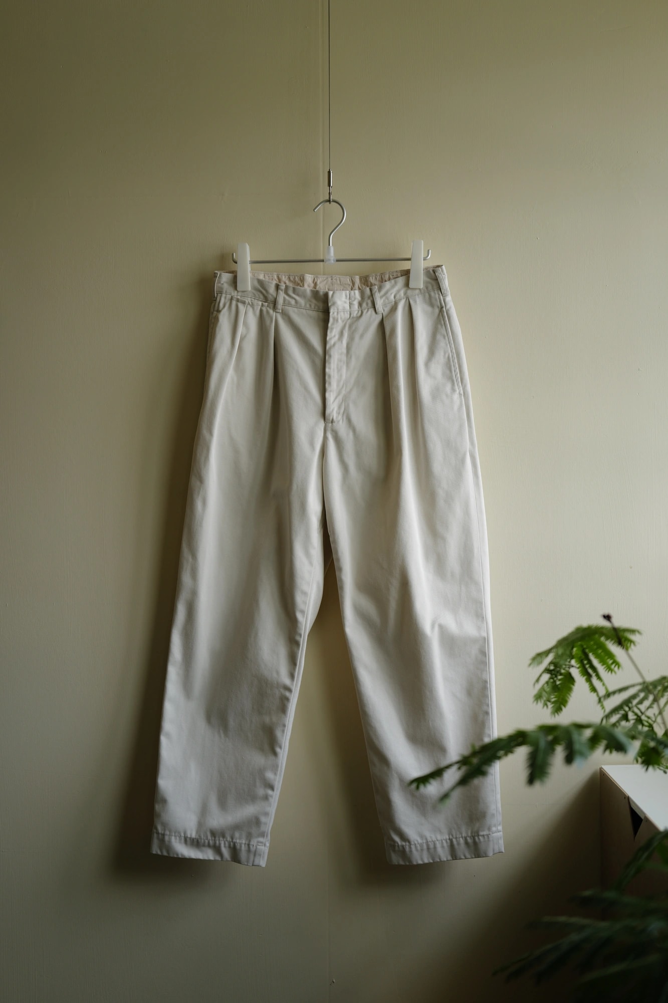 nanamica Double Pleat Chino Pants — 1