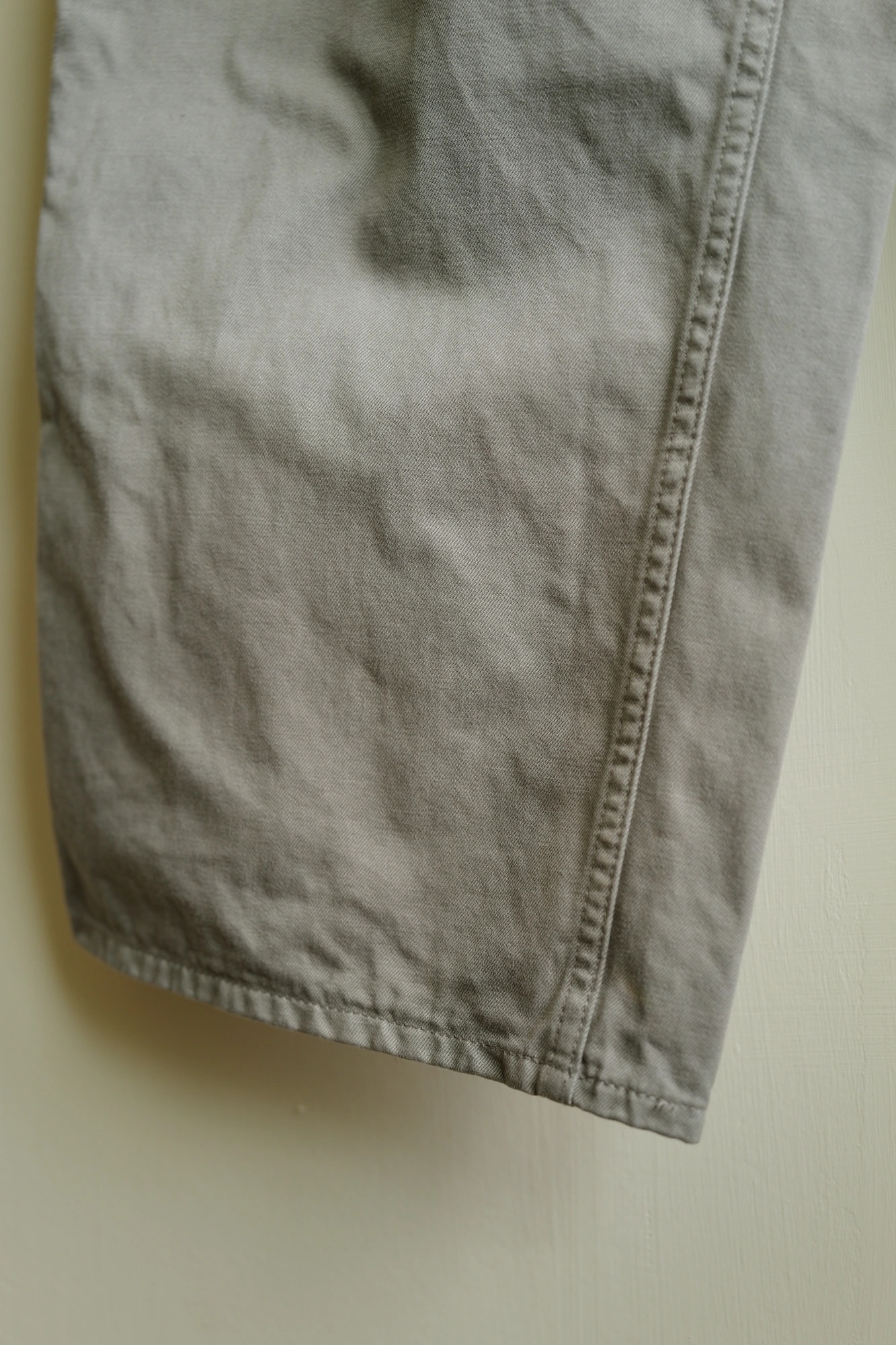 Cornier GARMENT DYED FINX/ZIMBABWE COTTON TWILL PAINTER PANTS — 3