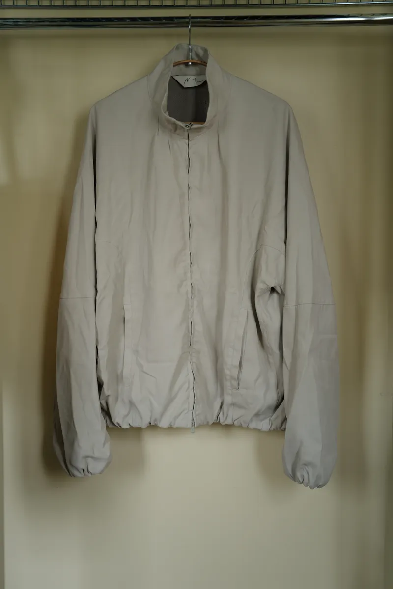 ANCELLM TUCK KIMONO BLOUSON — 1