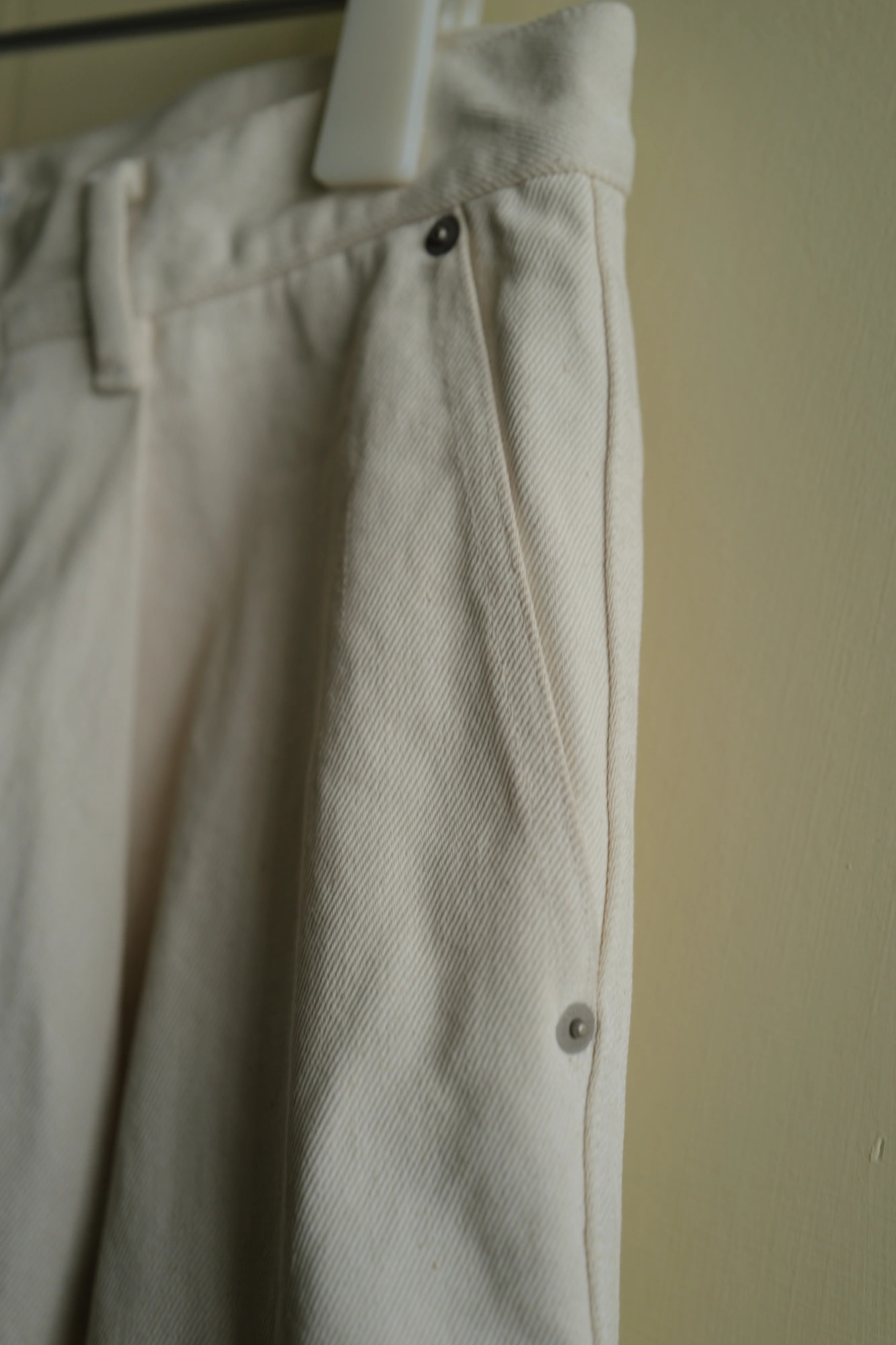 AURALEE Hard Twist Denim Wide Slacks — 2