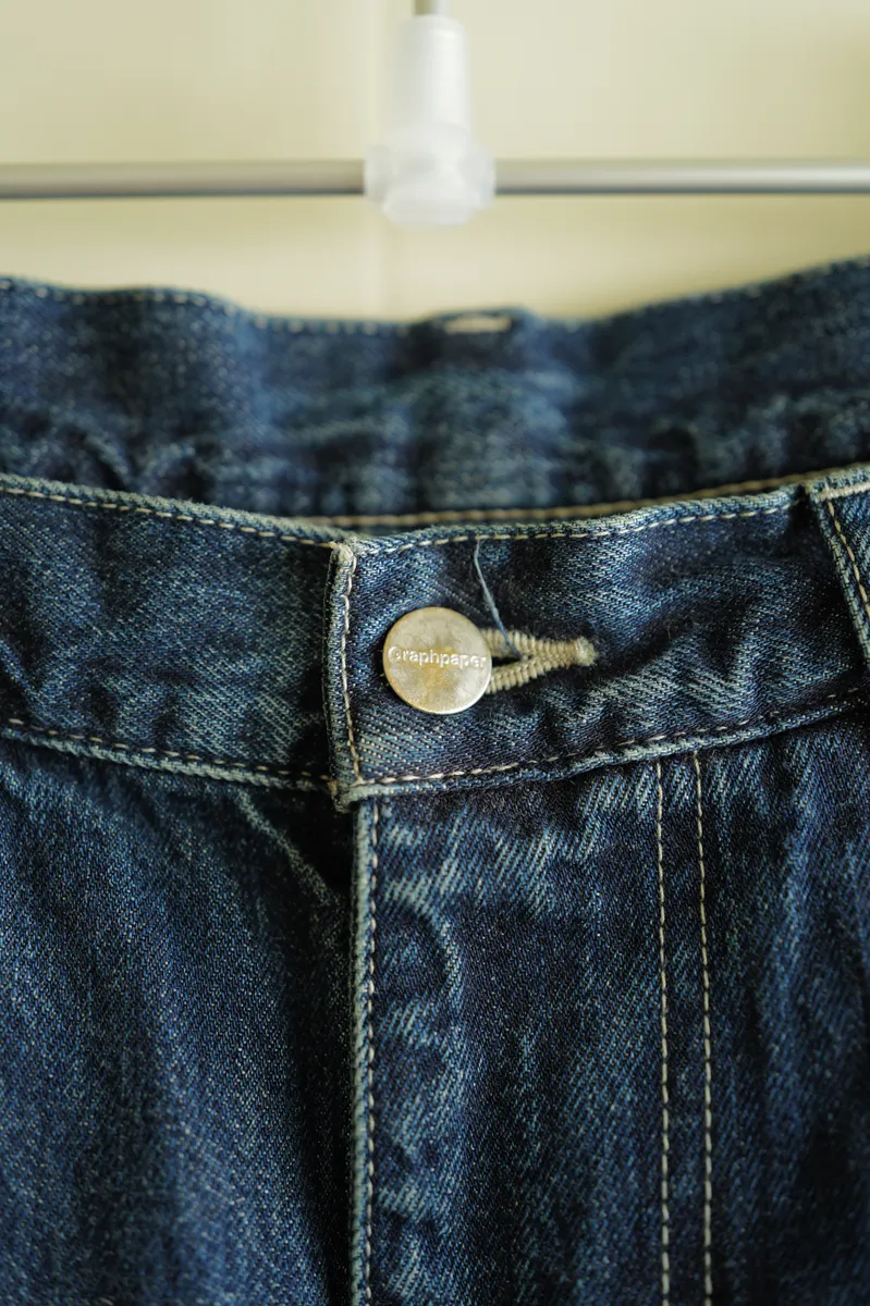 Graphpaper Selvage Denim Two Tuck Pants — 3