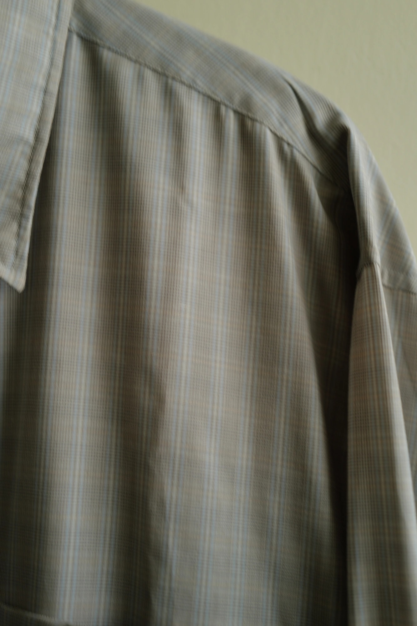 AURALEE Super Light Wool Check Shirts — 2