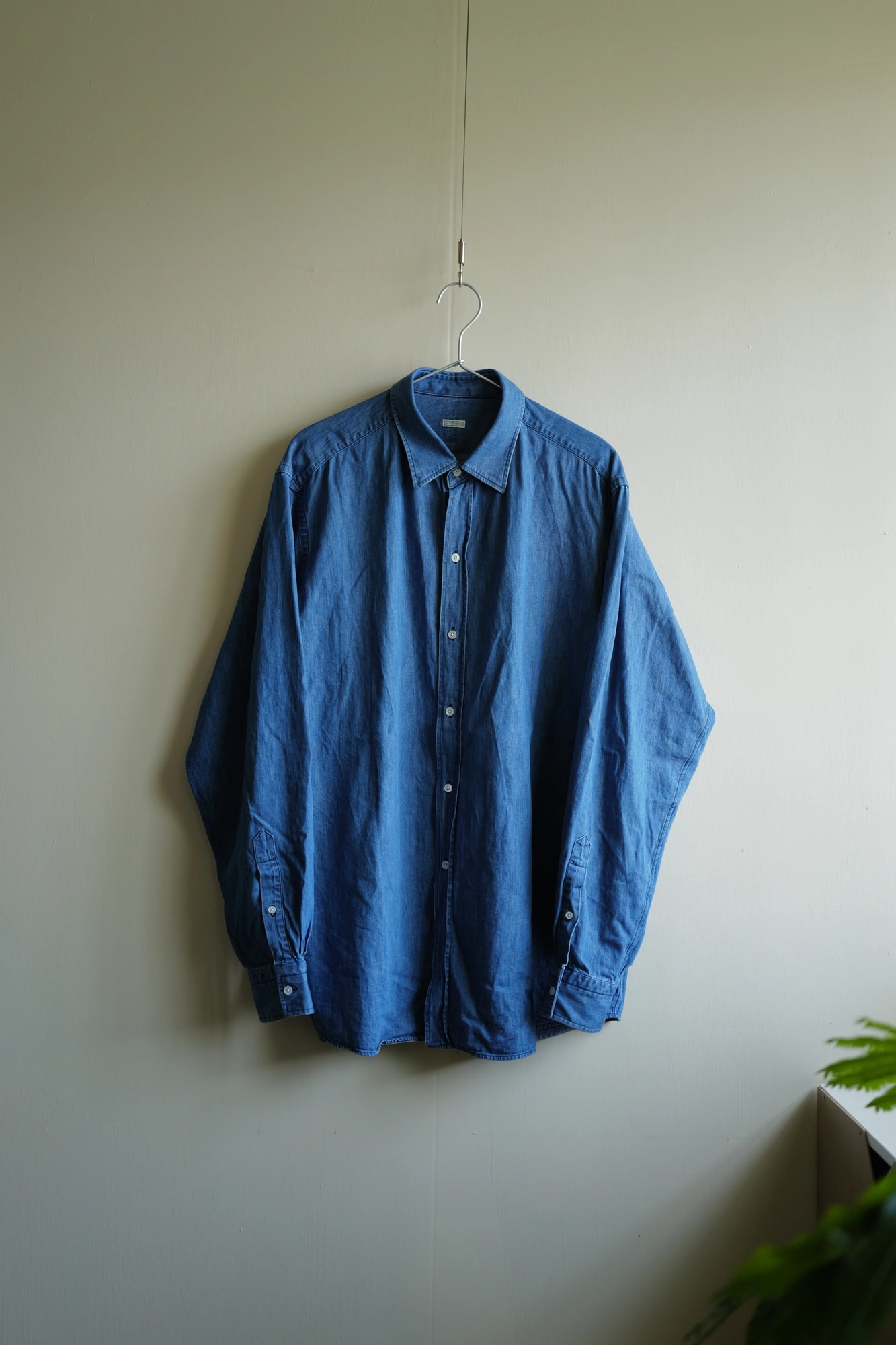 A.PRESSE Washed Denim Shirt — 1