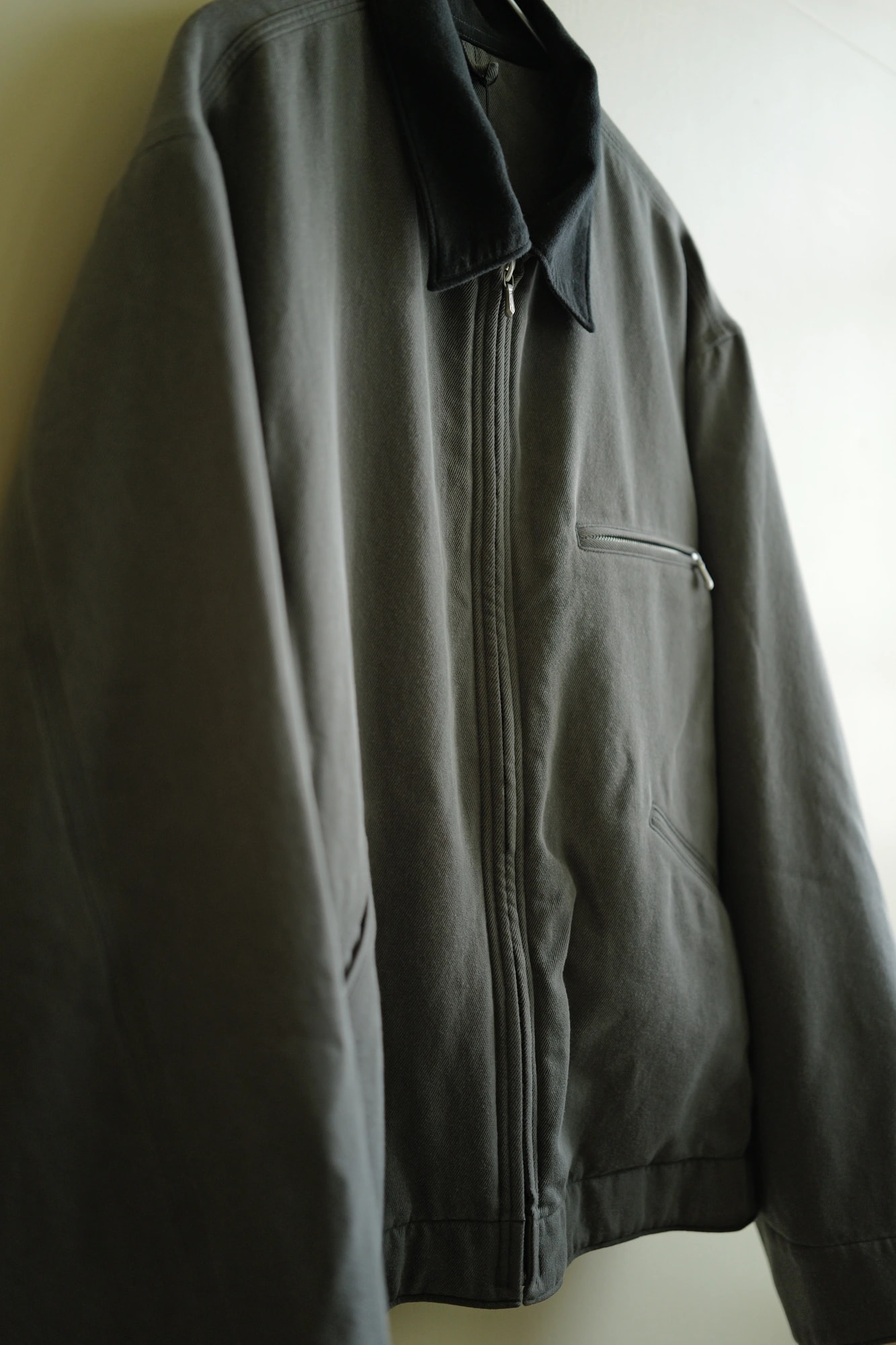 A.PRESSE Vintage Silk Cotton Detroit Jacket — 7