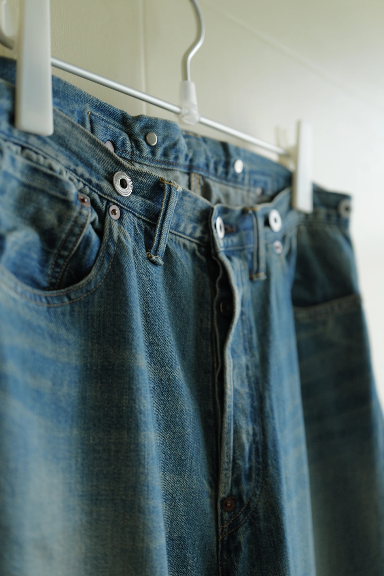 A.PRESSE No.2 Washed Denim Pants — 2
