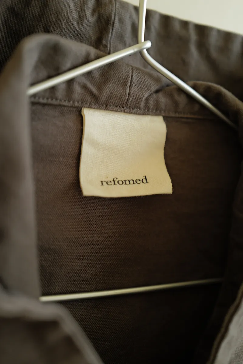 refomed "KINCHAKU" DUCK HOODE — 7