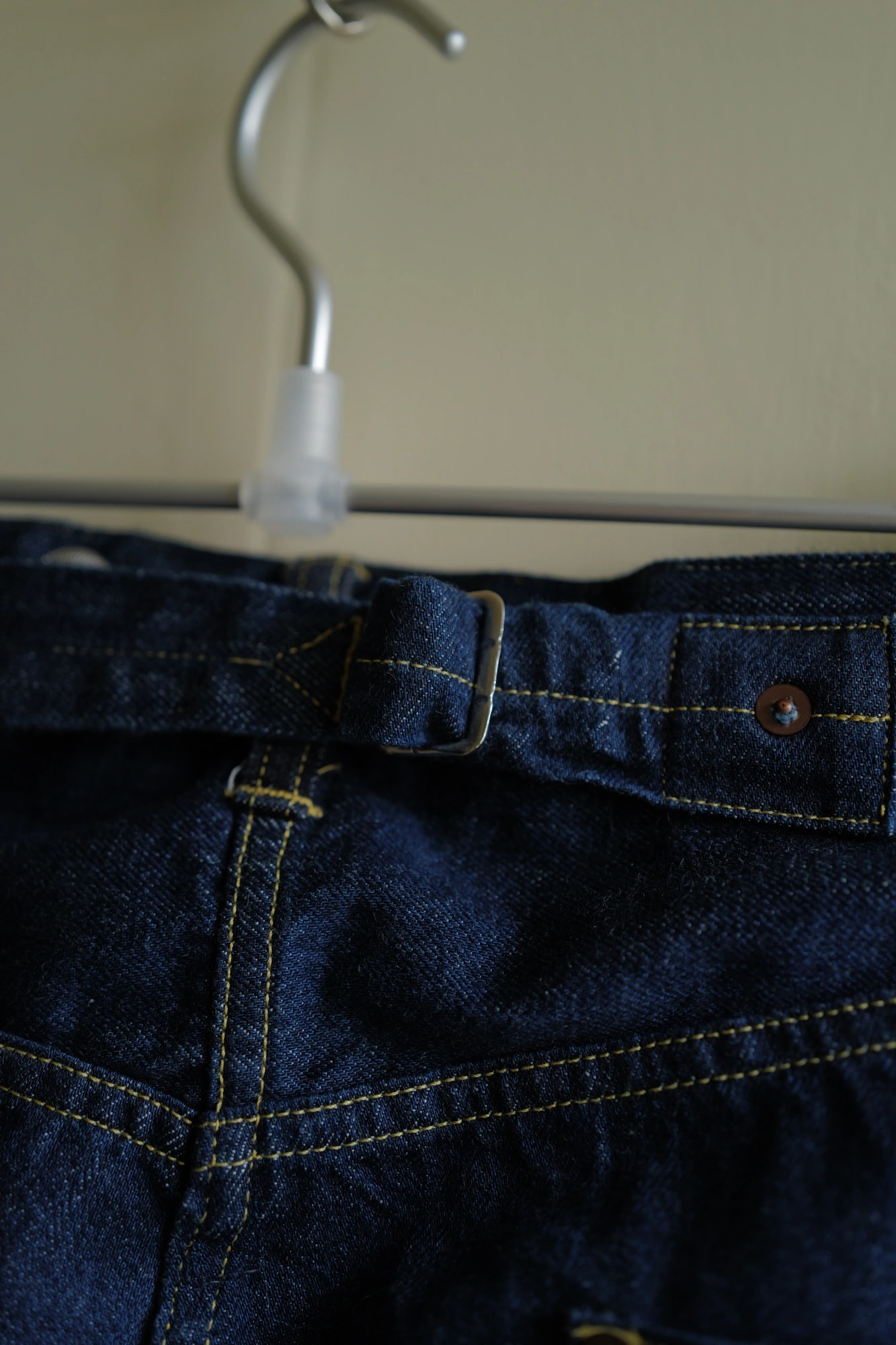A.PRESSE No.22 Washed Wide Denim Pants — 4