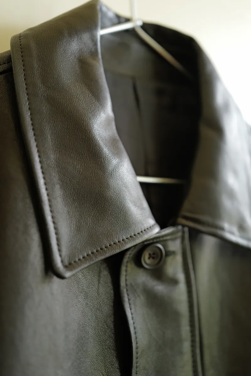 stein LEATHER ZIP JACKET — 2