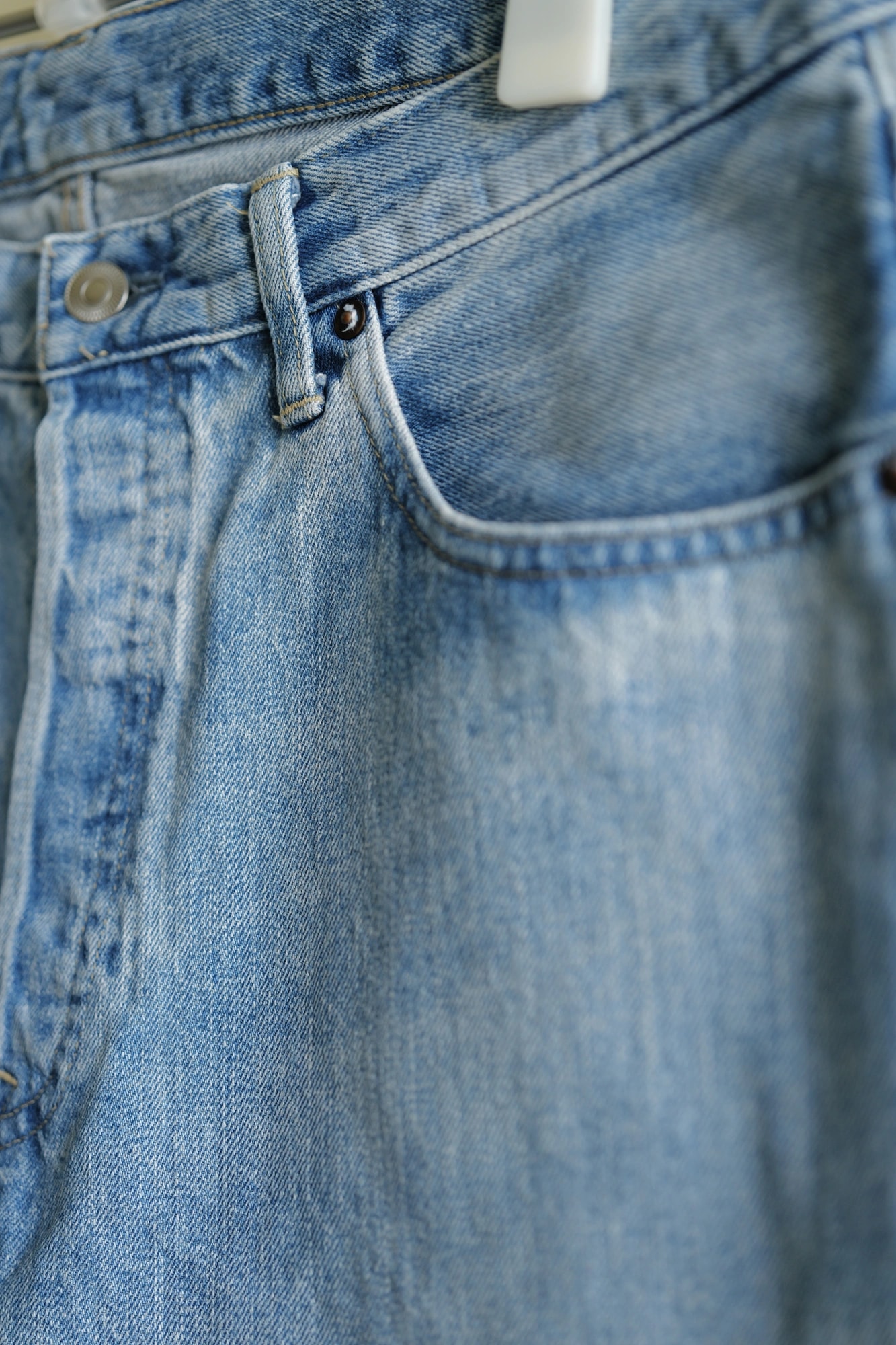 A.PRESSE Washed Denim Pants — 3