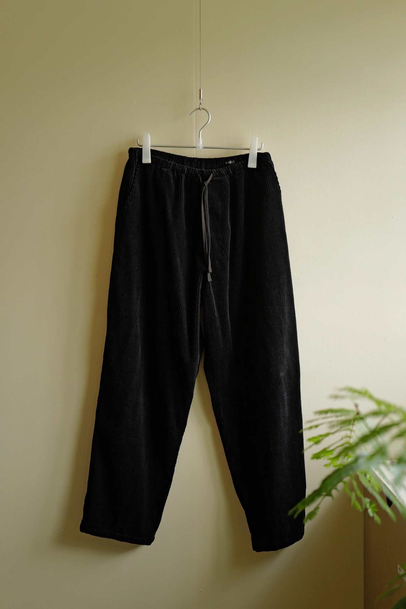 COMOLI Corduroy Drawstring Pants — 1