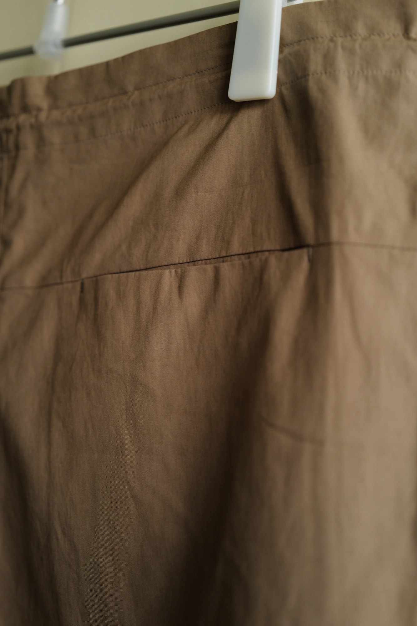 AURALEE Washed Finx Twill Easy Wide Pants — 3