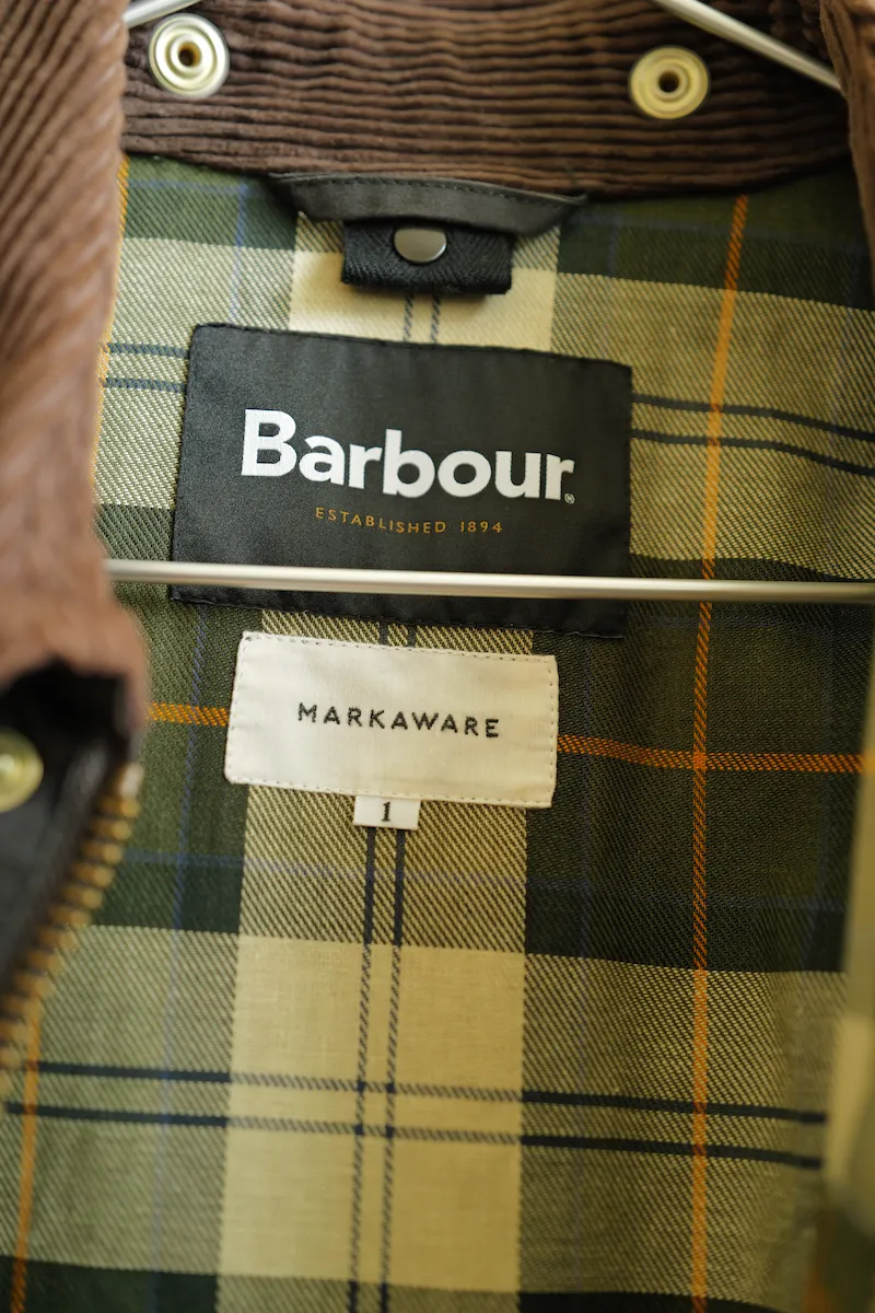 Barbour x MARKAWARE x EDIFICE 別注 SPEY — 5