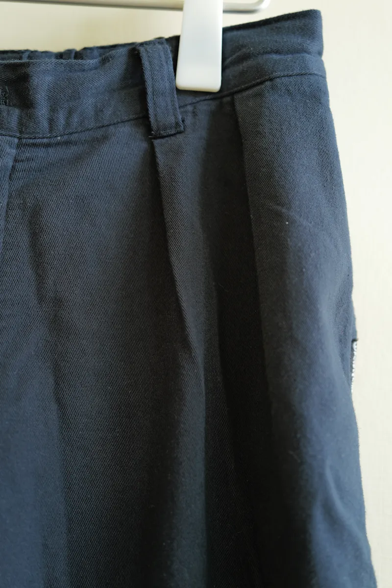 Confect UpcycleLino Cotton Linen Chino Wide Leg Pleated Pants - 實穿