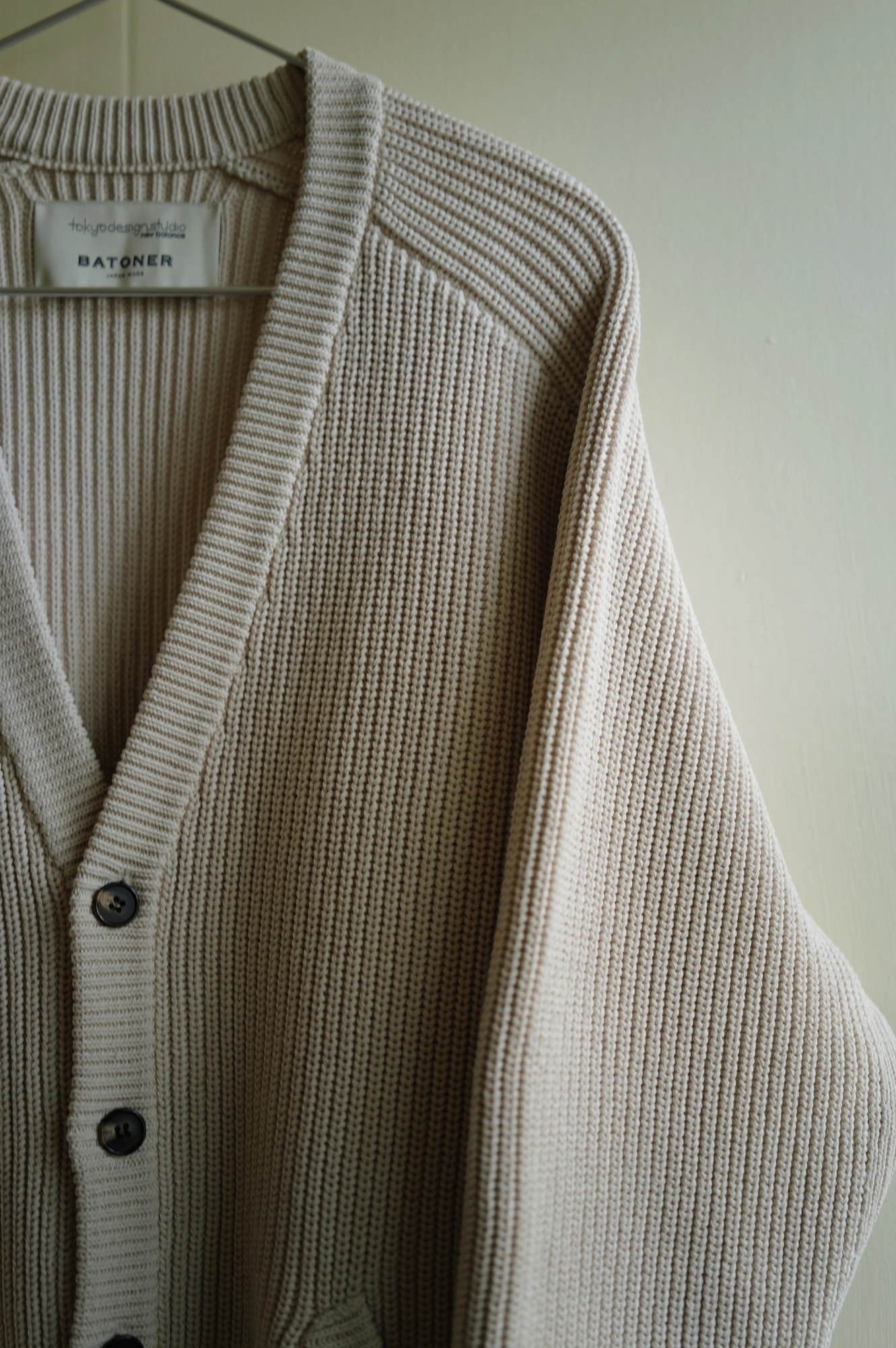 BATONER x TOKYO DESIGN STUDIO New Balance 7G Cardigan — 2