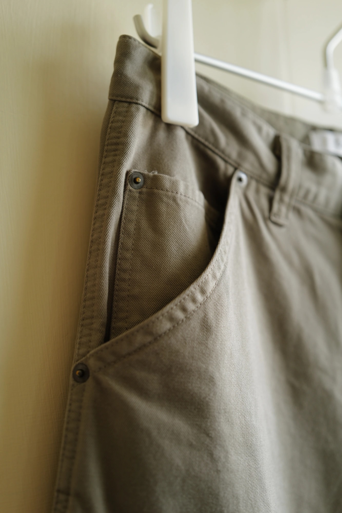 Cornier GARMENT DYED FINX/ZIMBABWE COTTON TWILL PAINTER PANTS — 2