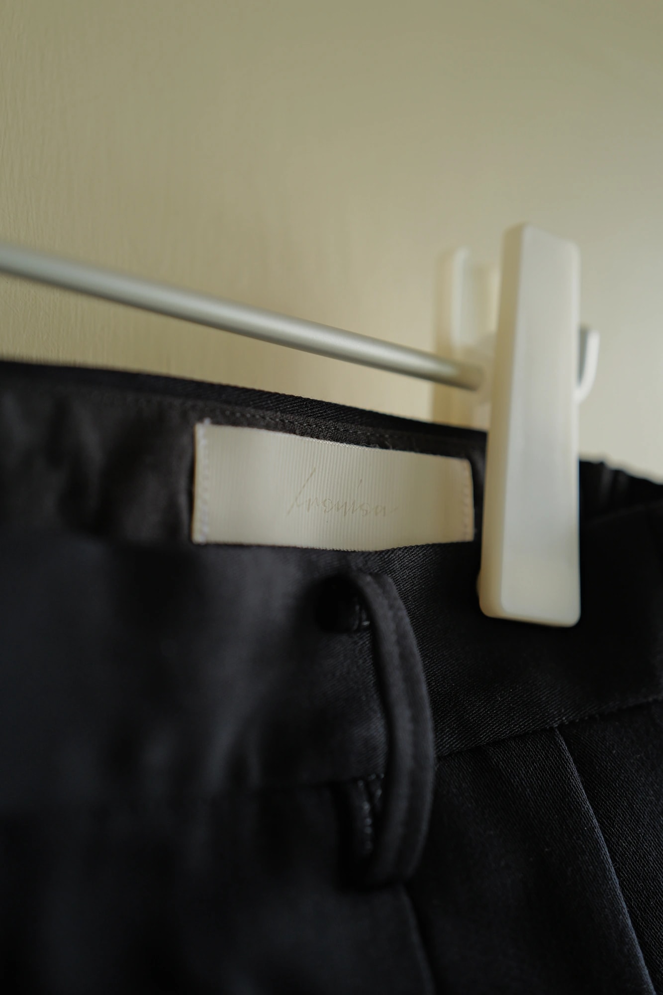 IRENISA TWO TUCKS WIDE TROUSERS — 5