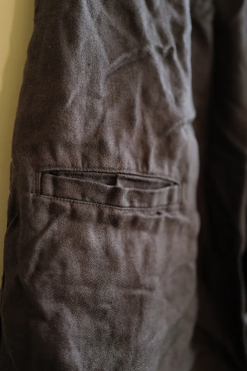 CONFECT Linen Amunzen 2-Pleat Trousers — 3