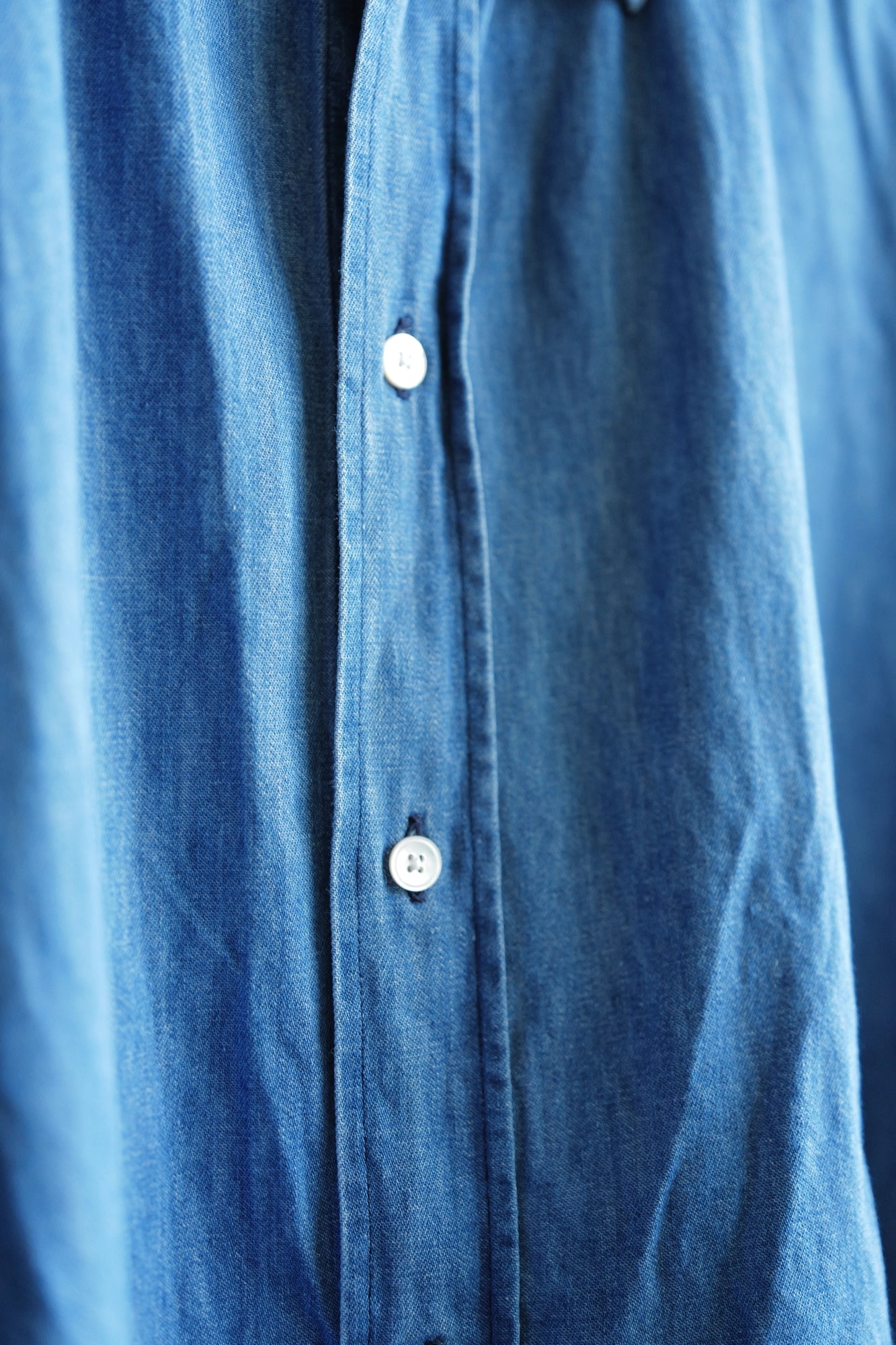 A.PRESSE Washed Denim Shirt — 2