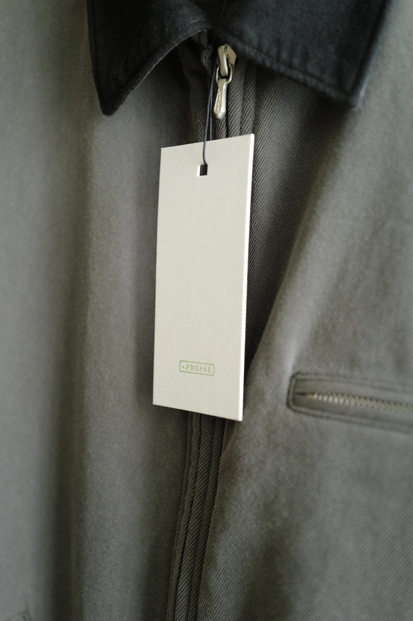 A.PRESSE Vintage Silk Cotton Detroit Jacket — 9