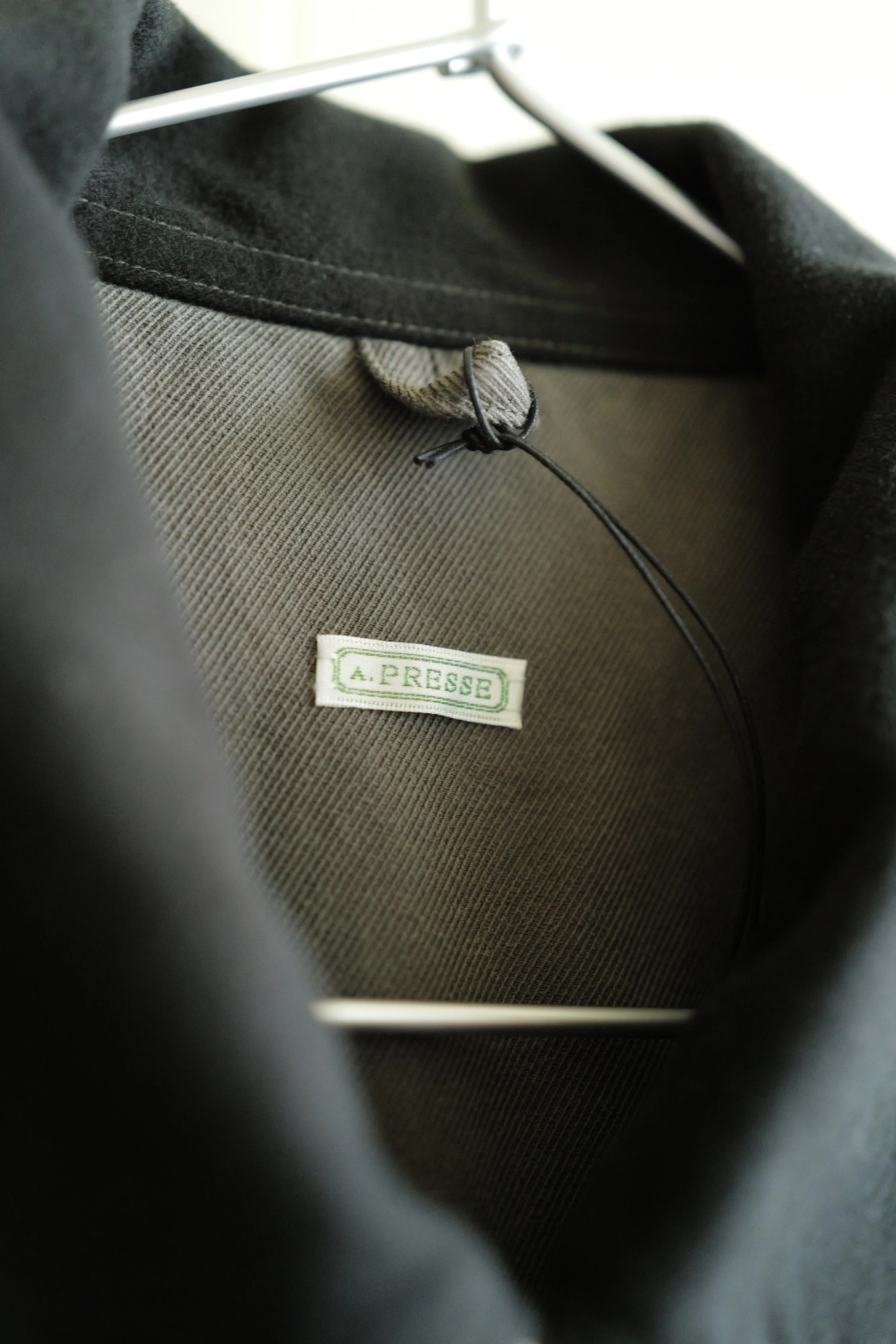 A.PRESSE Vintage Silk Cotton Detroit Jacket — 8