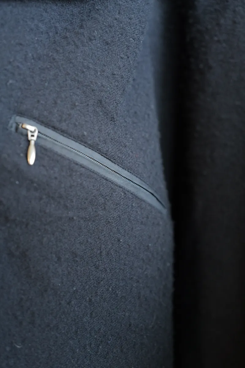 COMOLI Cotton Nylon Coach Jacket — 3