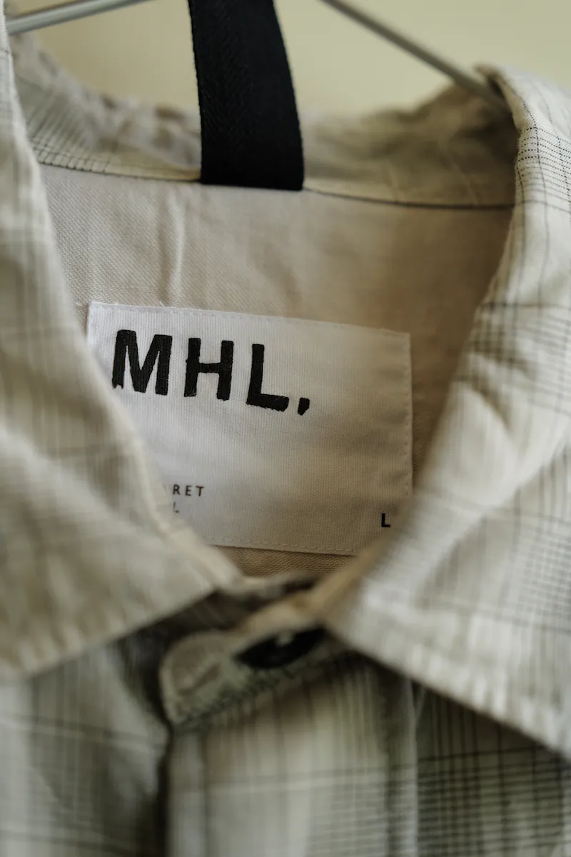MHL WORKWEAR CHECK COTTON SHIRTING — 2