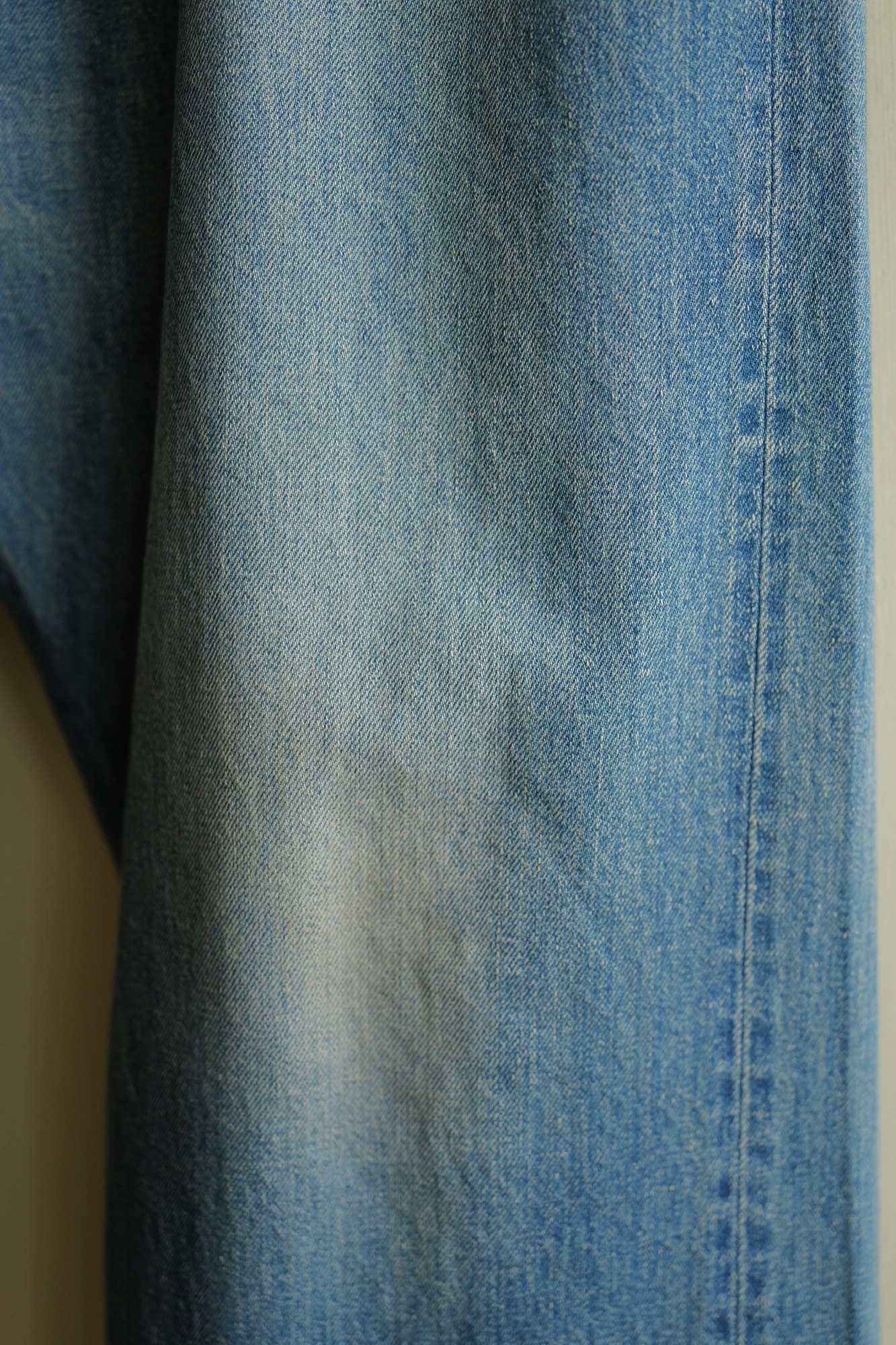 A.PRESSE No.22 Washed Wide Denim Pants — 4