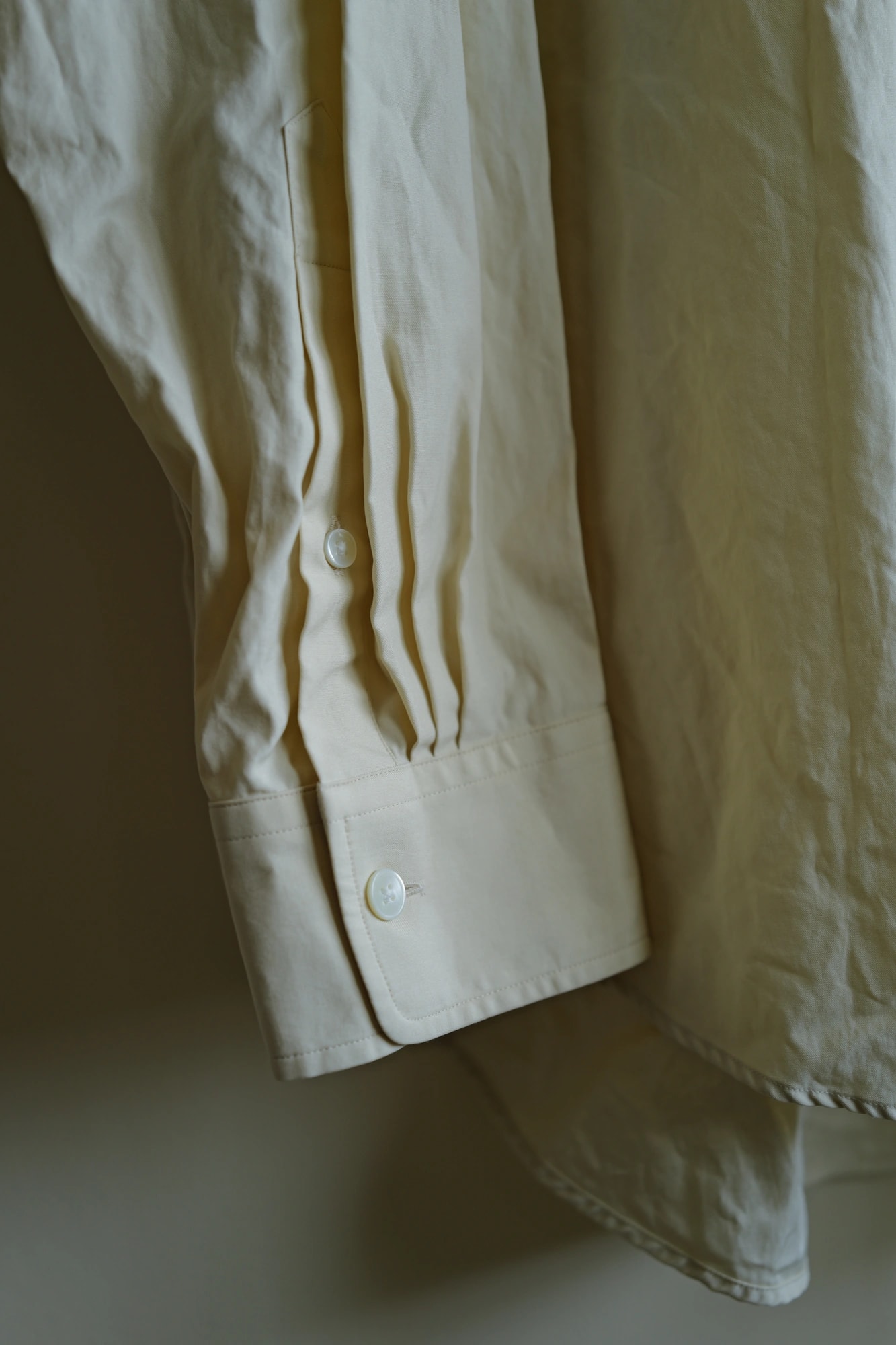 AURALEE Washed Finx Twill Shirt — 2