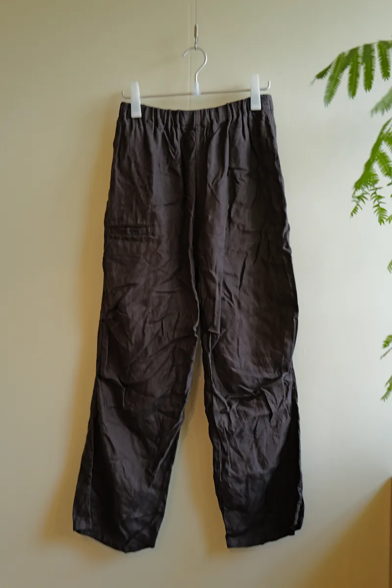 CONFECT Linen Amunzen 2-Pleat Trousers