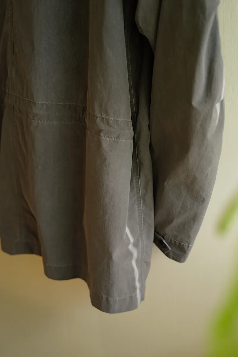 ATON PIGMENT AIR WEATHER SHORT MODS COAT — 6