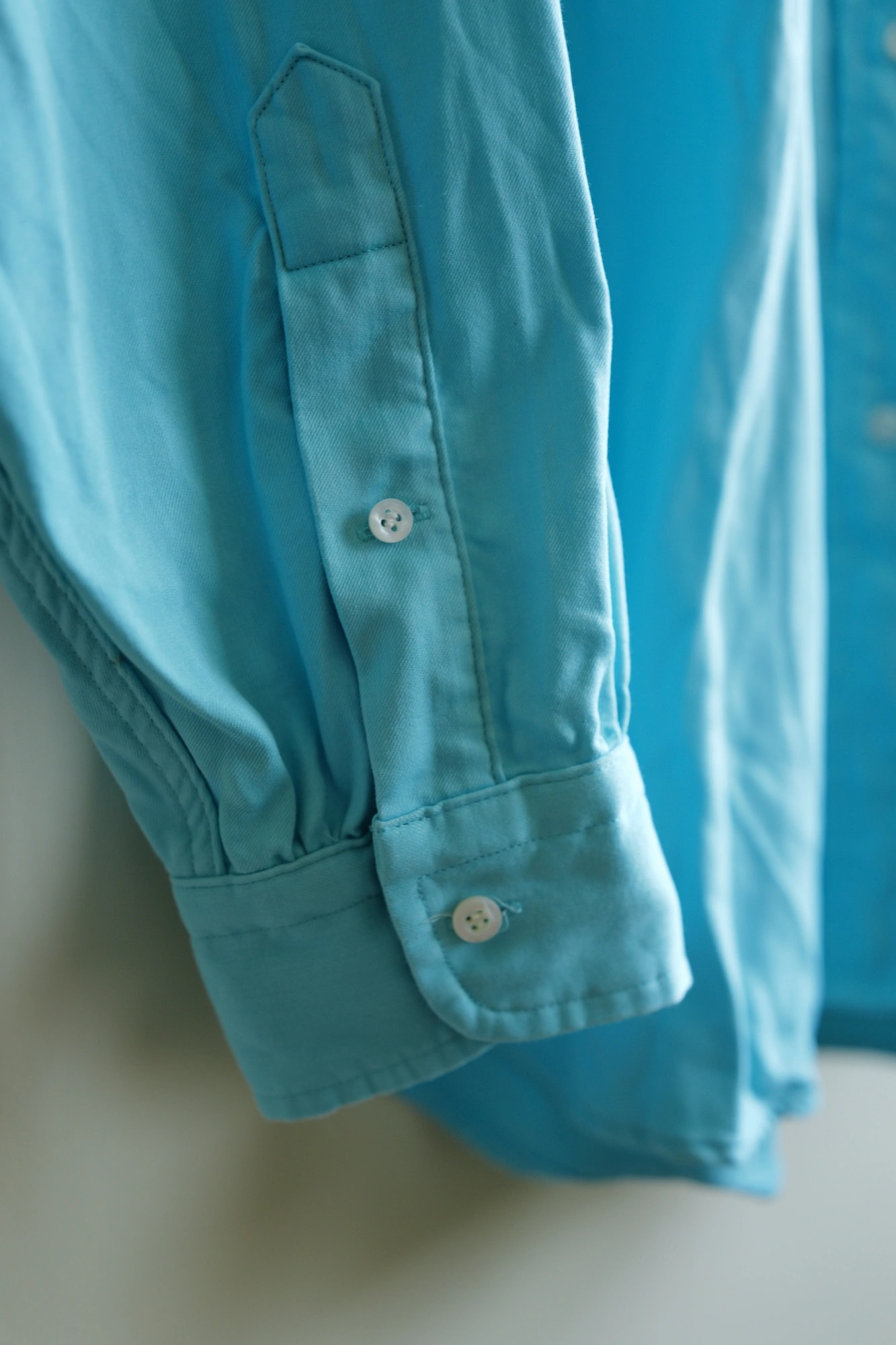 A.PRESSE Double Weave Twill Regular Collar Shirt — 3