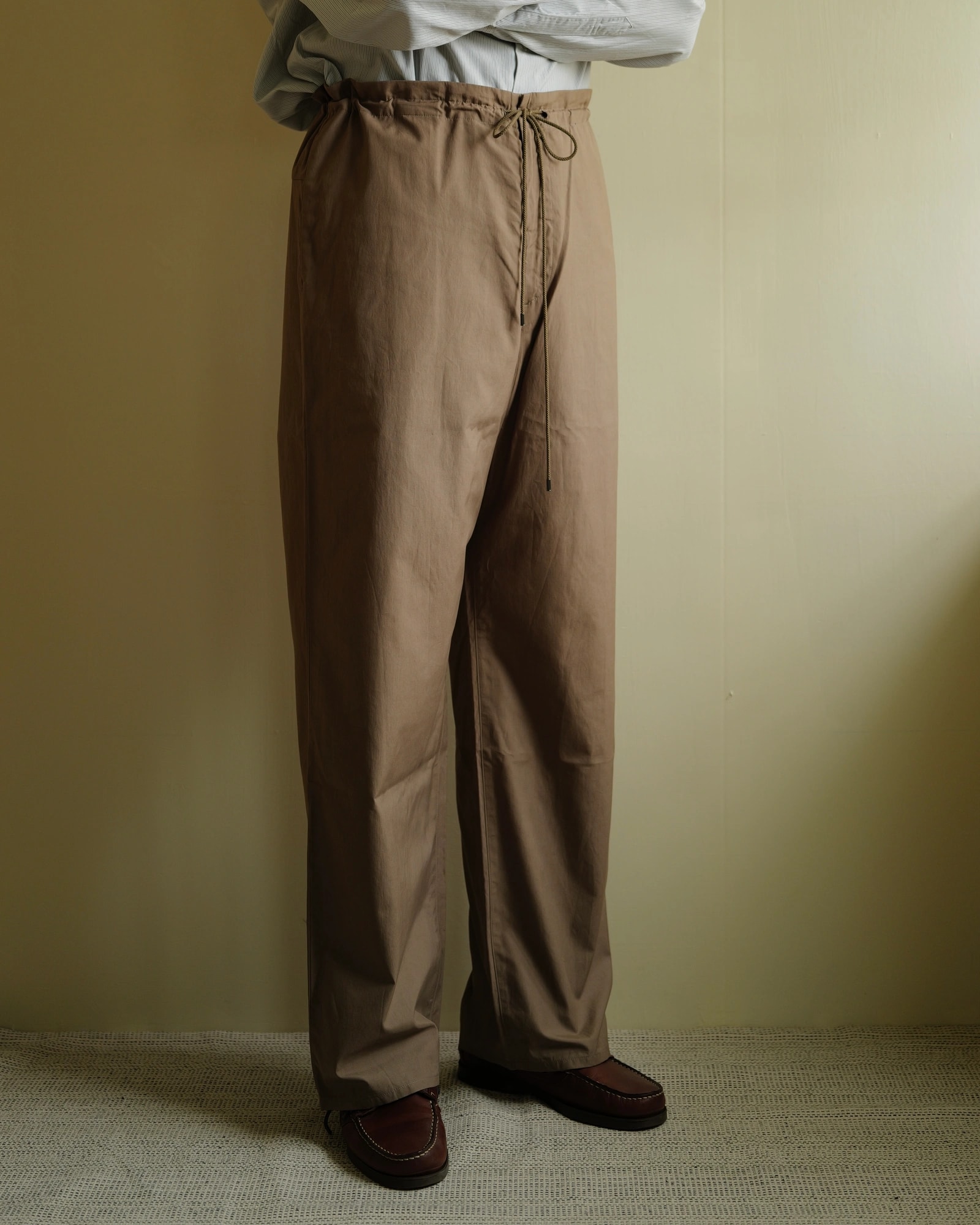 AURALEE Washed Finx Twill Easy Wide Pants - 實穿