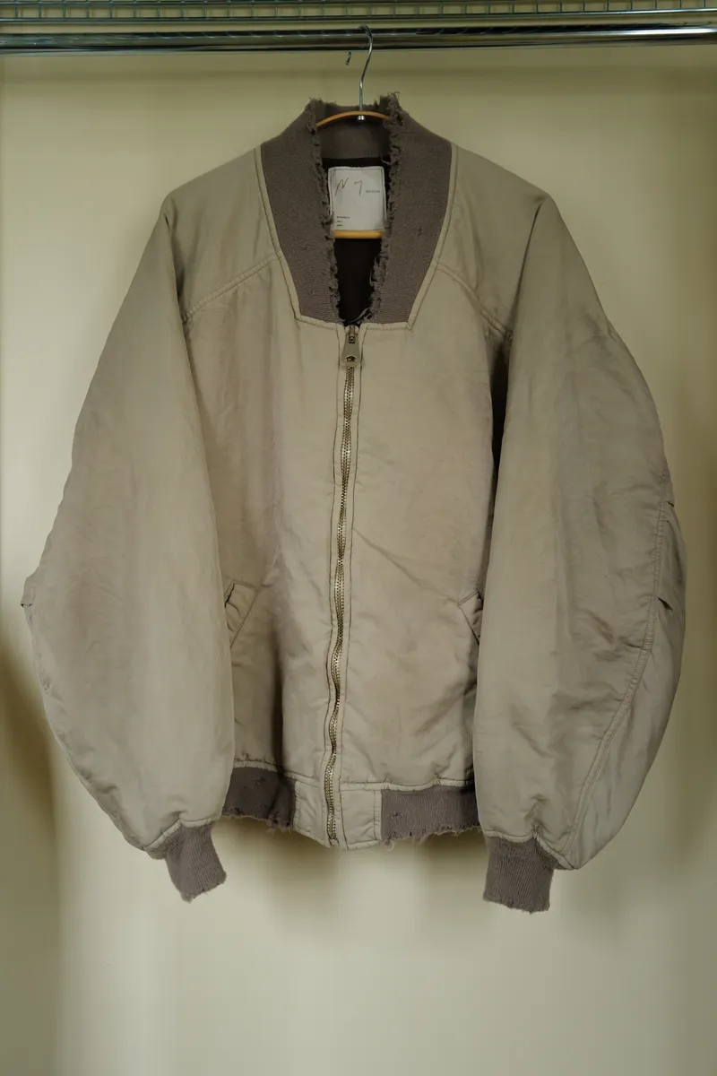 ANCELLM FADED BOMBER JACKET — 1