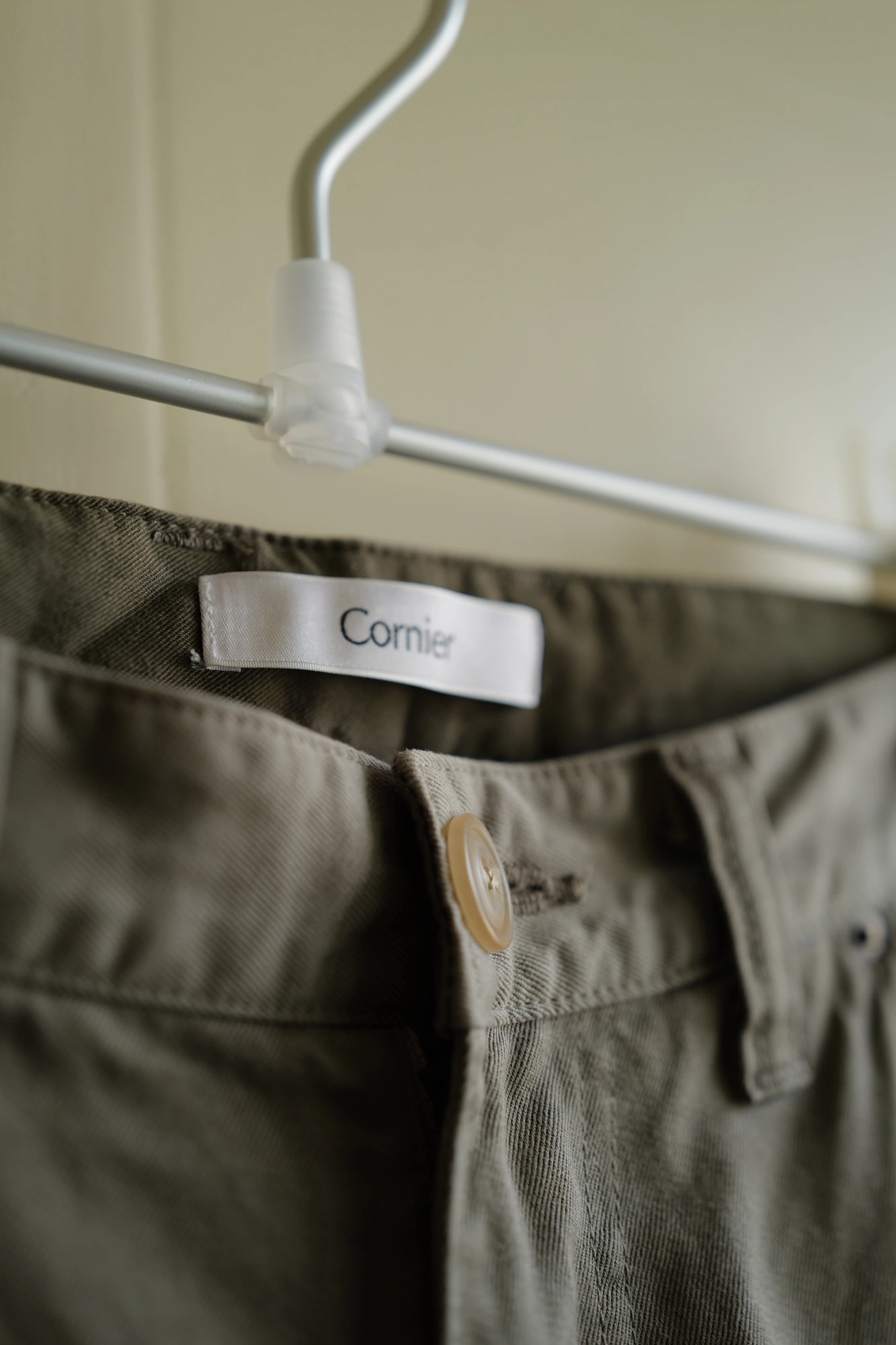 Cornier GARMENT DYED FINX/ZIMBABWE COTTON TWILL PAINTER PANTS — 6