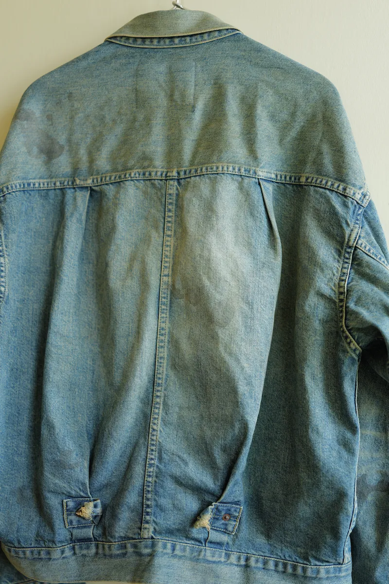 refomed OLD MAN DENIM JACKET "USED" — 3