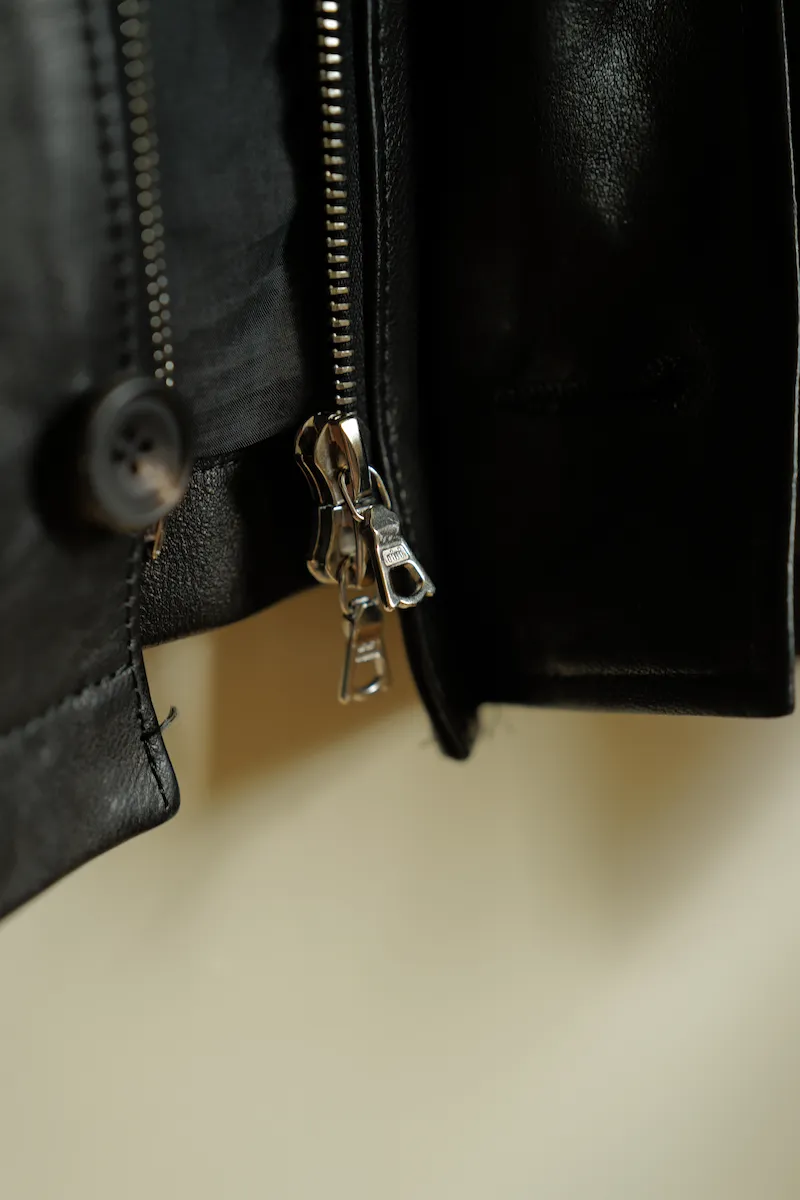 stein LEATHER ZIP JACKET — 6