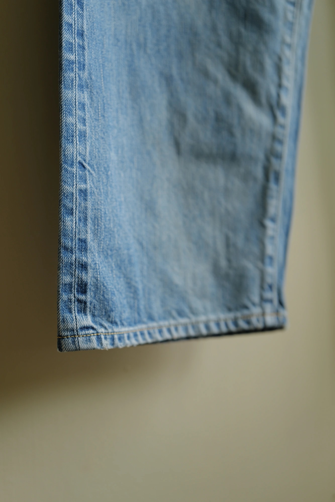 A.PRESSE No.37 Washed Wide Denim Pants — 5