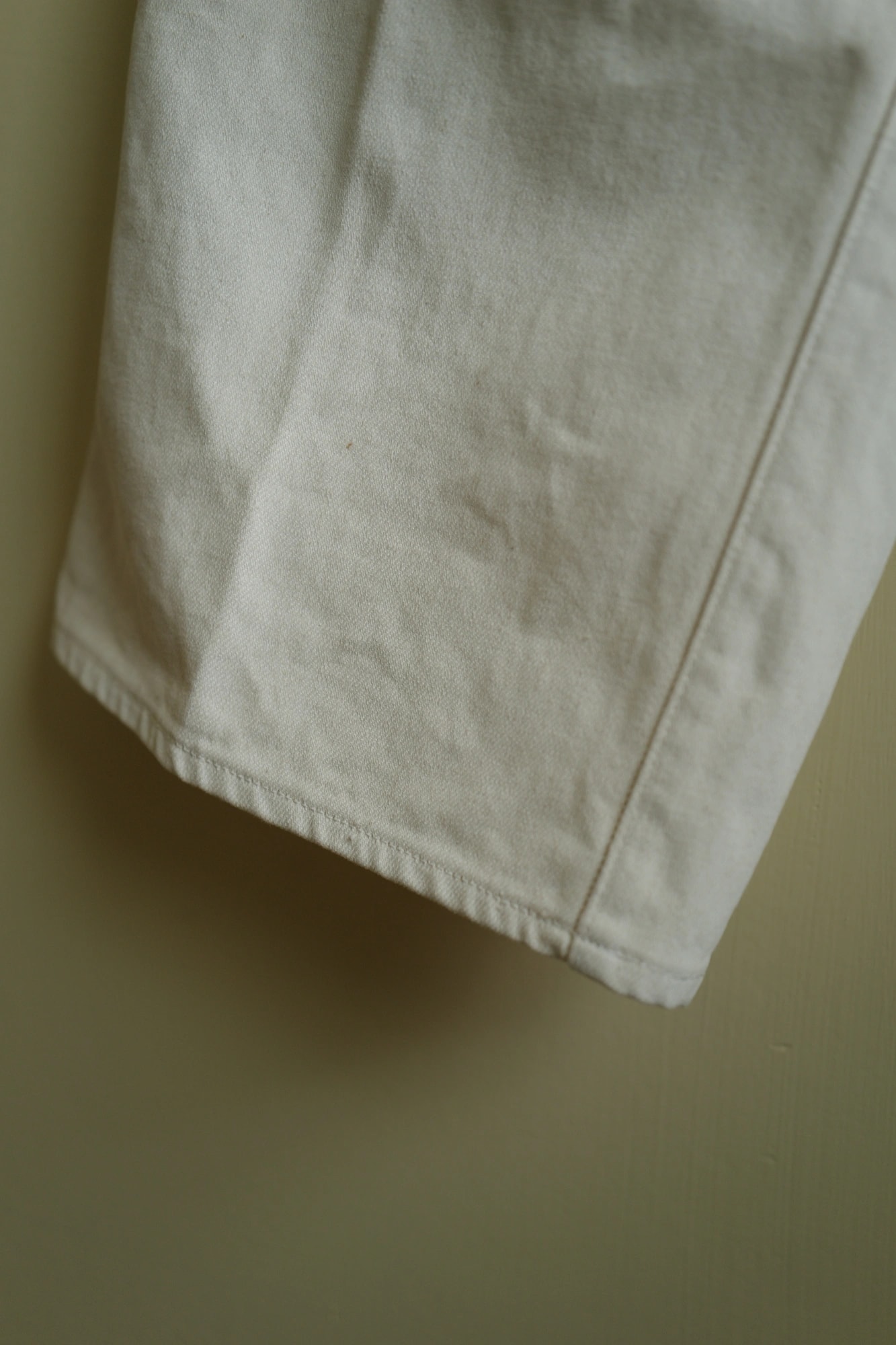 AURALEE Hard Twist Denim Wide Slacks — 4