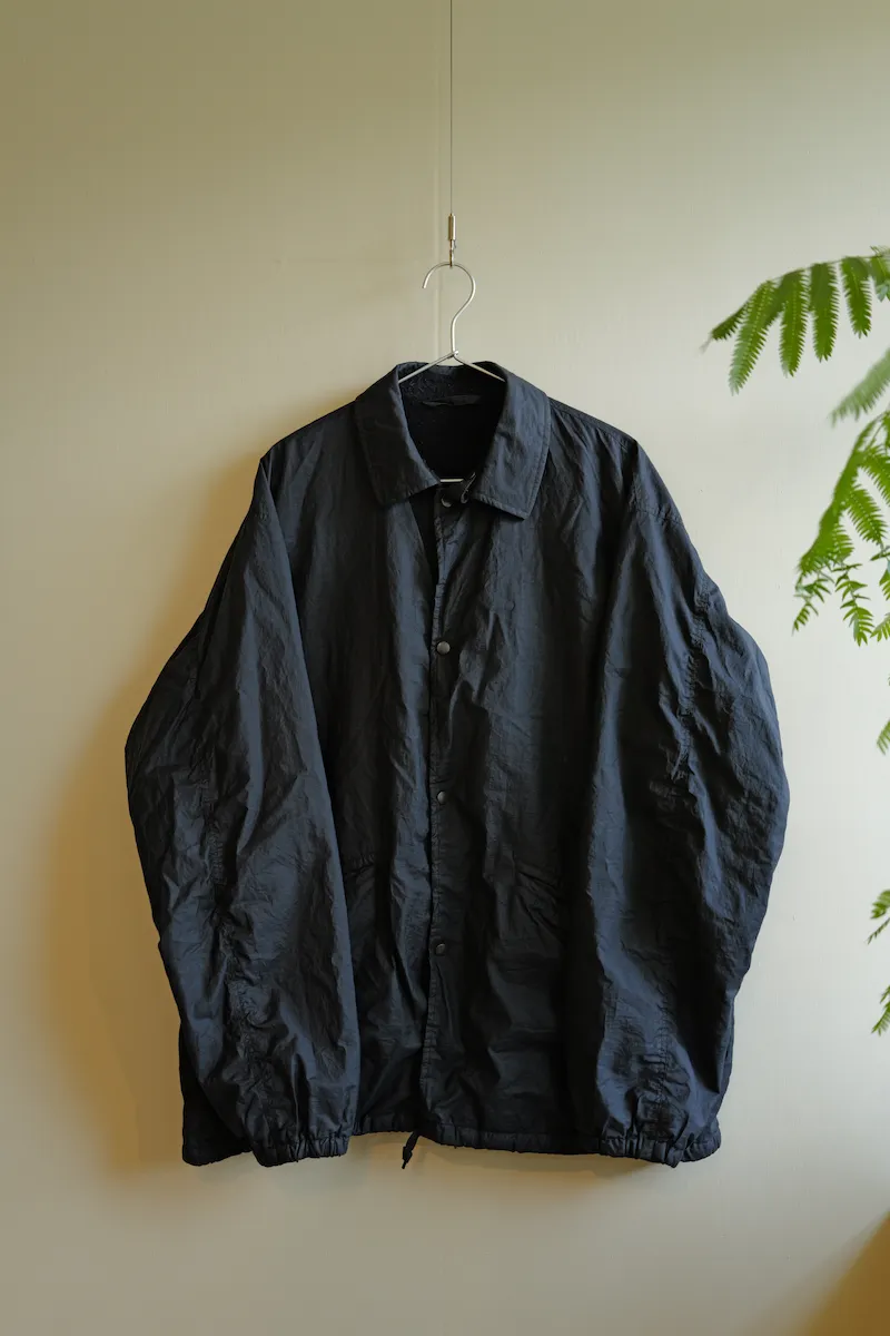 COMOLI Cotton Nylon Coach Jacket — 1