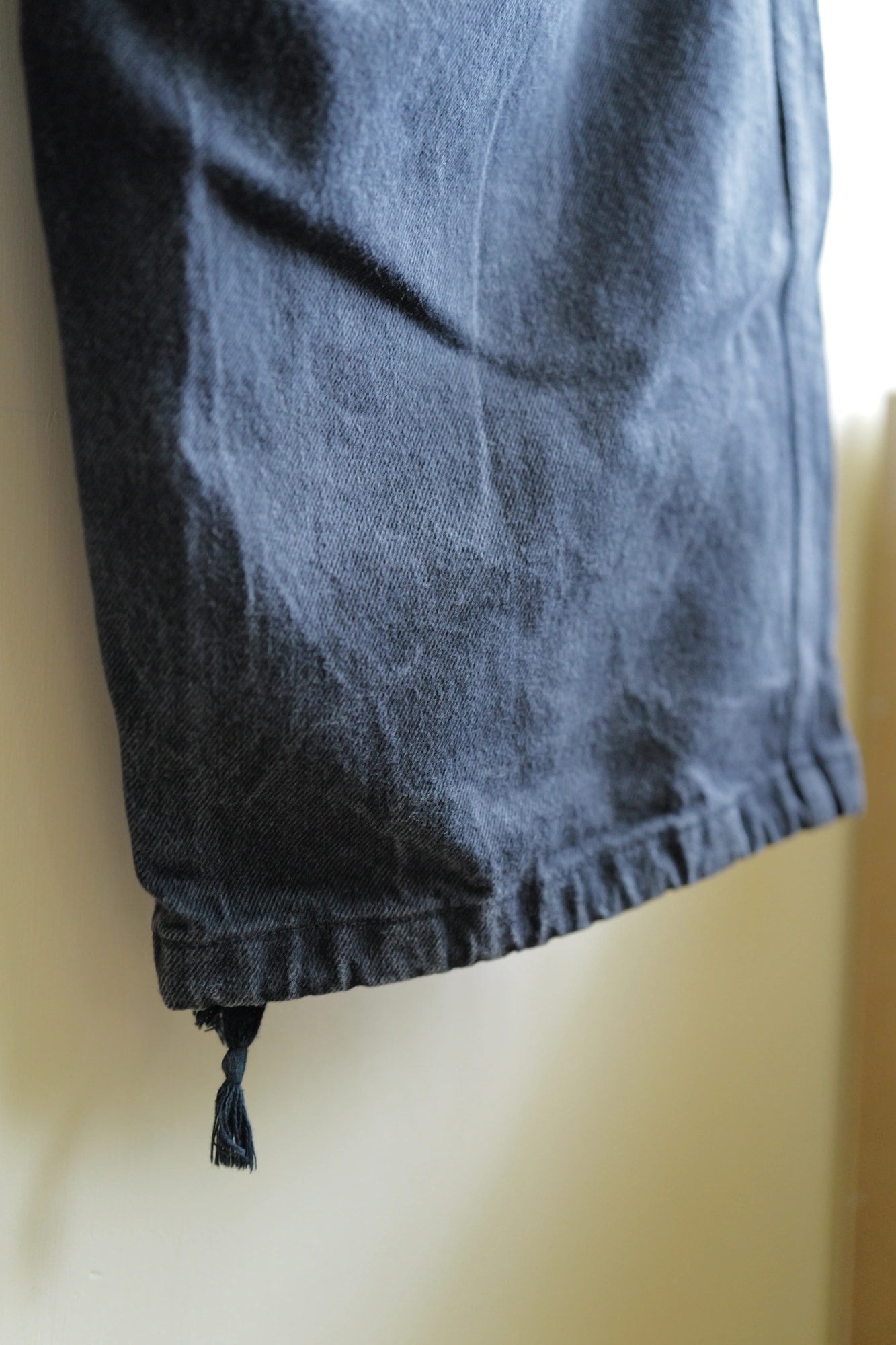 COMOLI Black Drill 6P Pants — 3