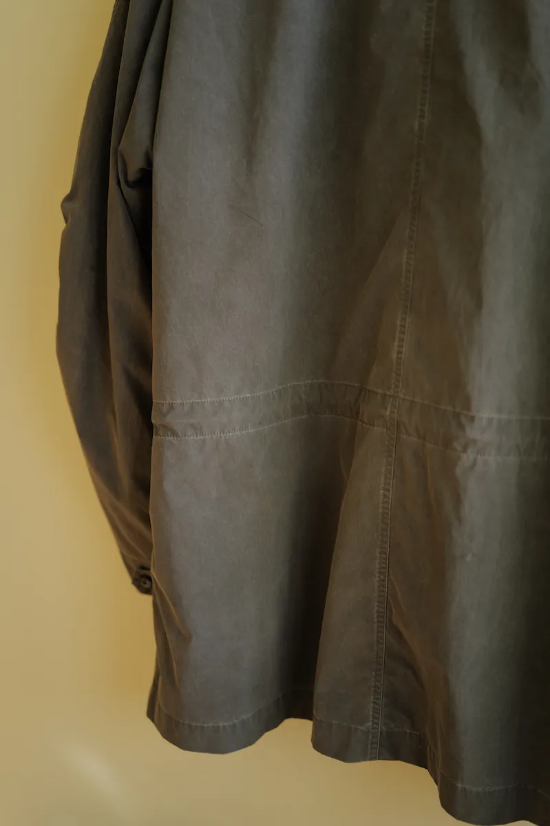 ATON PIGMENT AIR WEATHER SHORT MODS COAT — 5