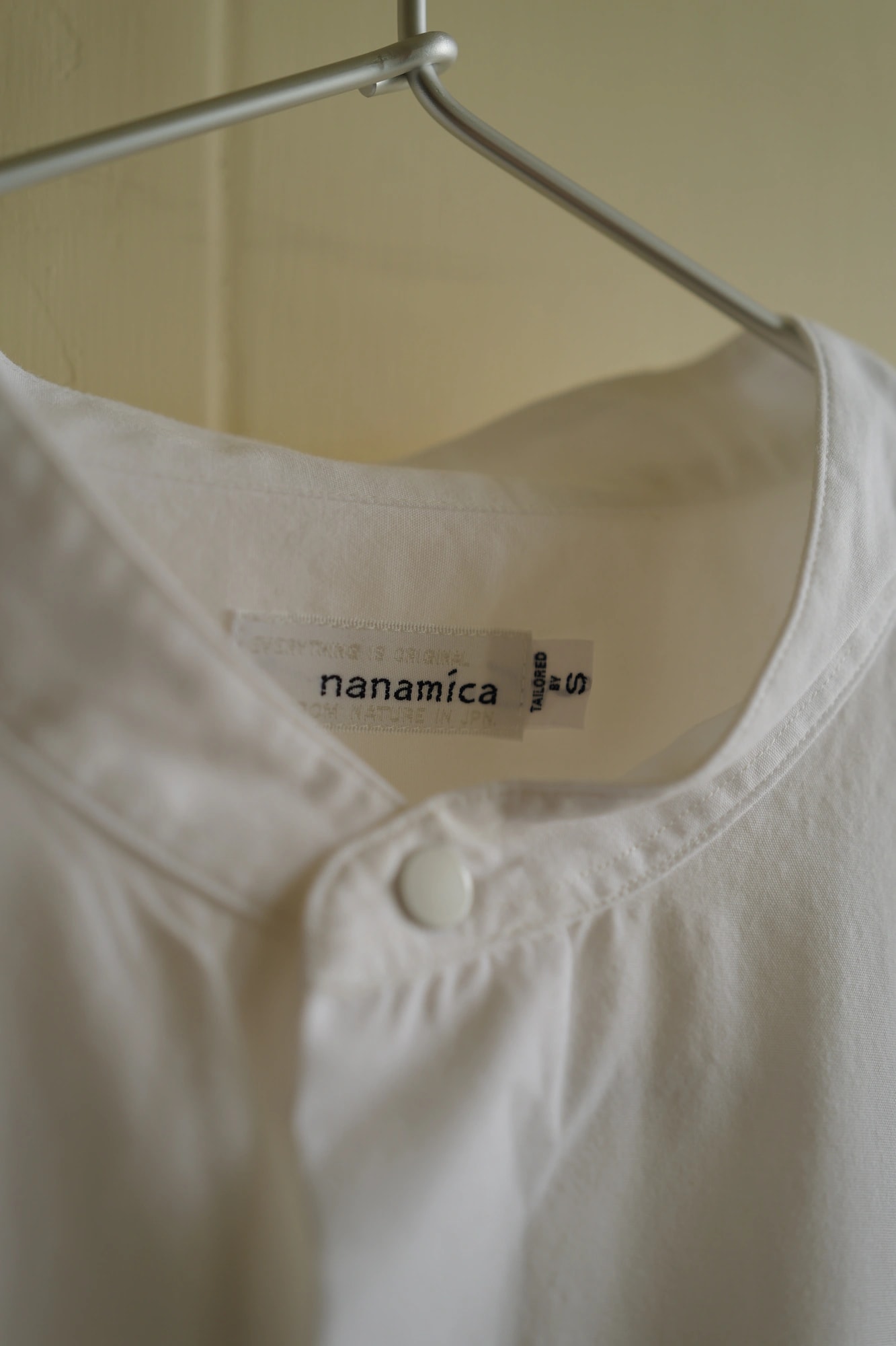 nanamica Band Collar Wind Shirt — 2